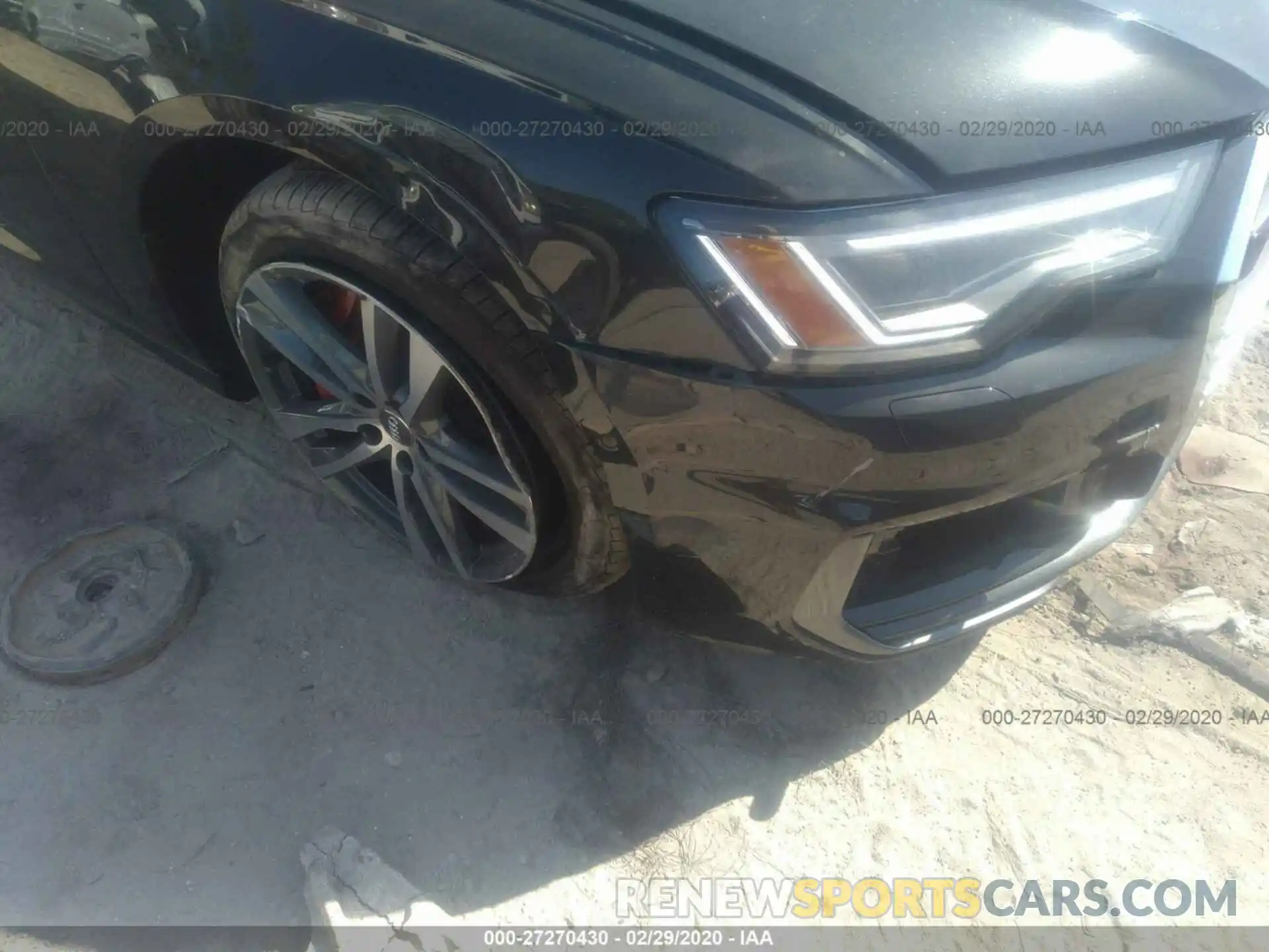 6 Photograph of a damaged car WAUL2AF27KN055389 AUDI A6 2019