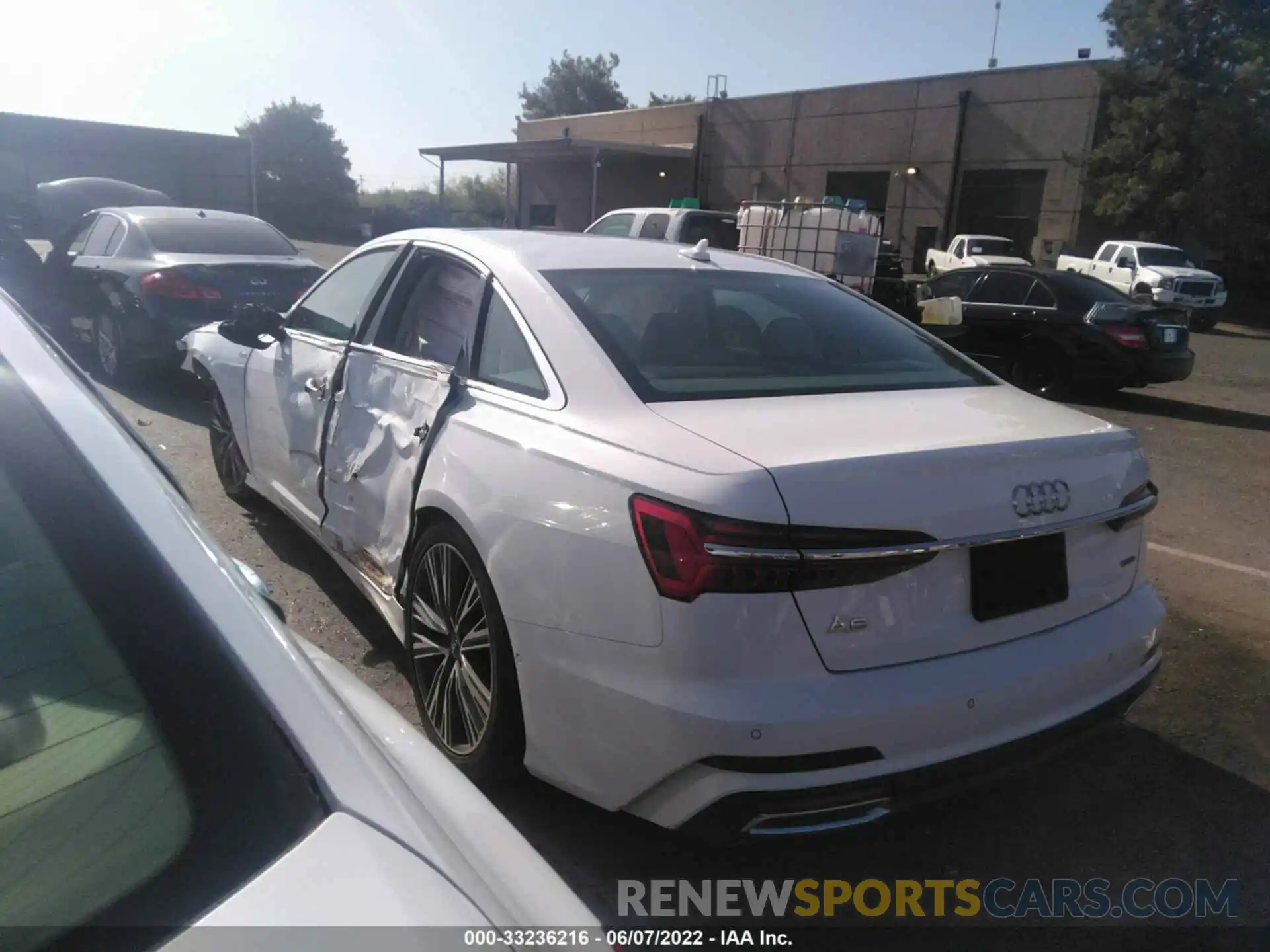 3 Photograph of a damaged car WAUL2AF27KN057482 AUDI A6 2019