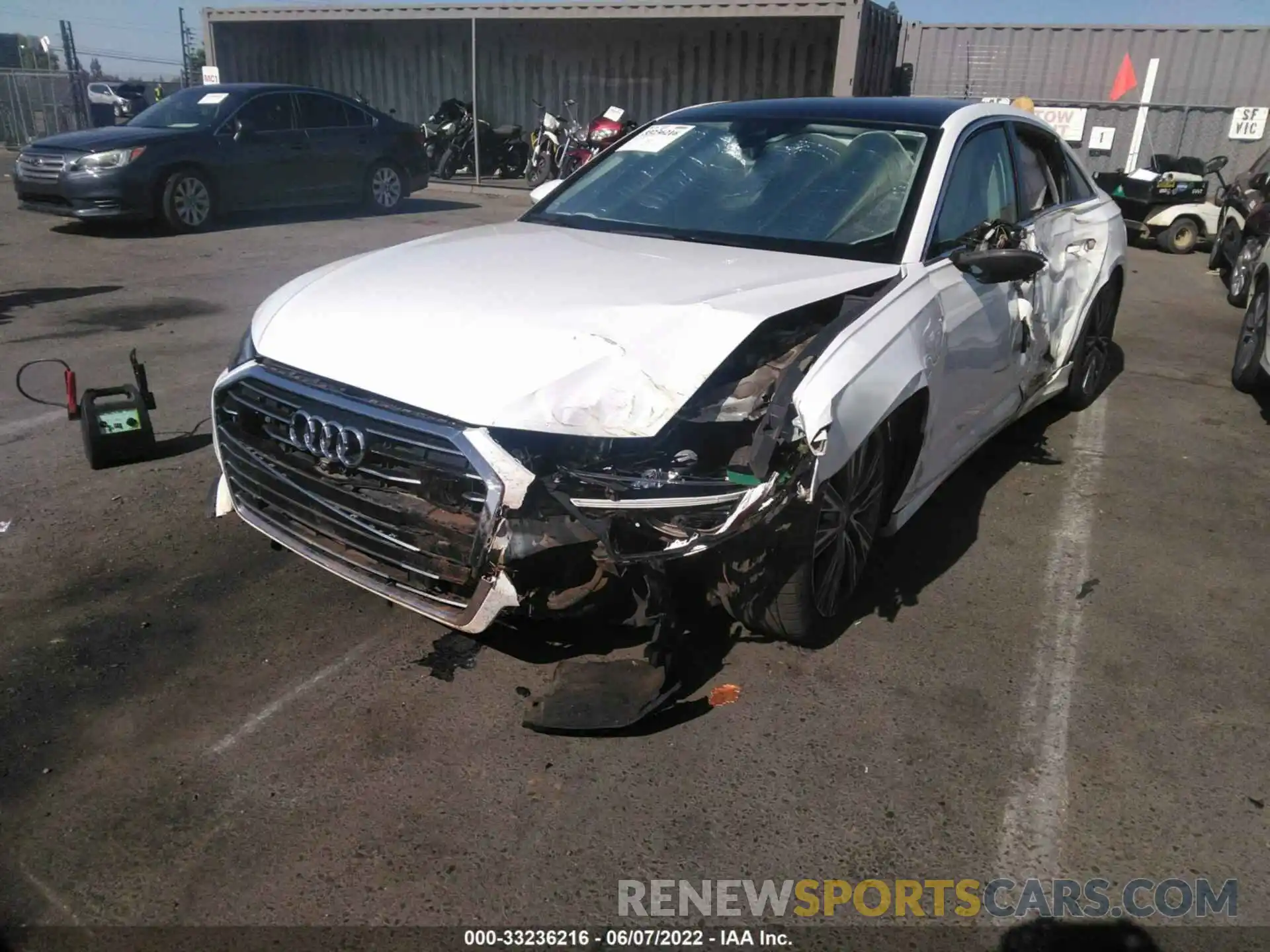 6 Photograph of a damaged car WAUL2AF27KN057482 AUDI A6 2019