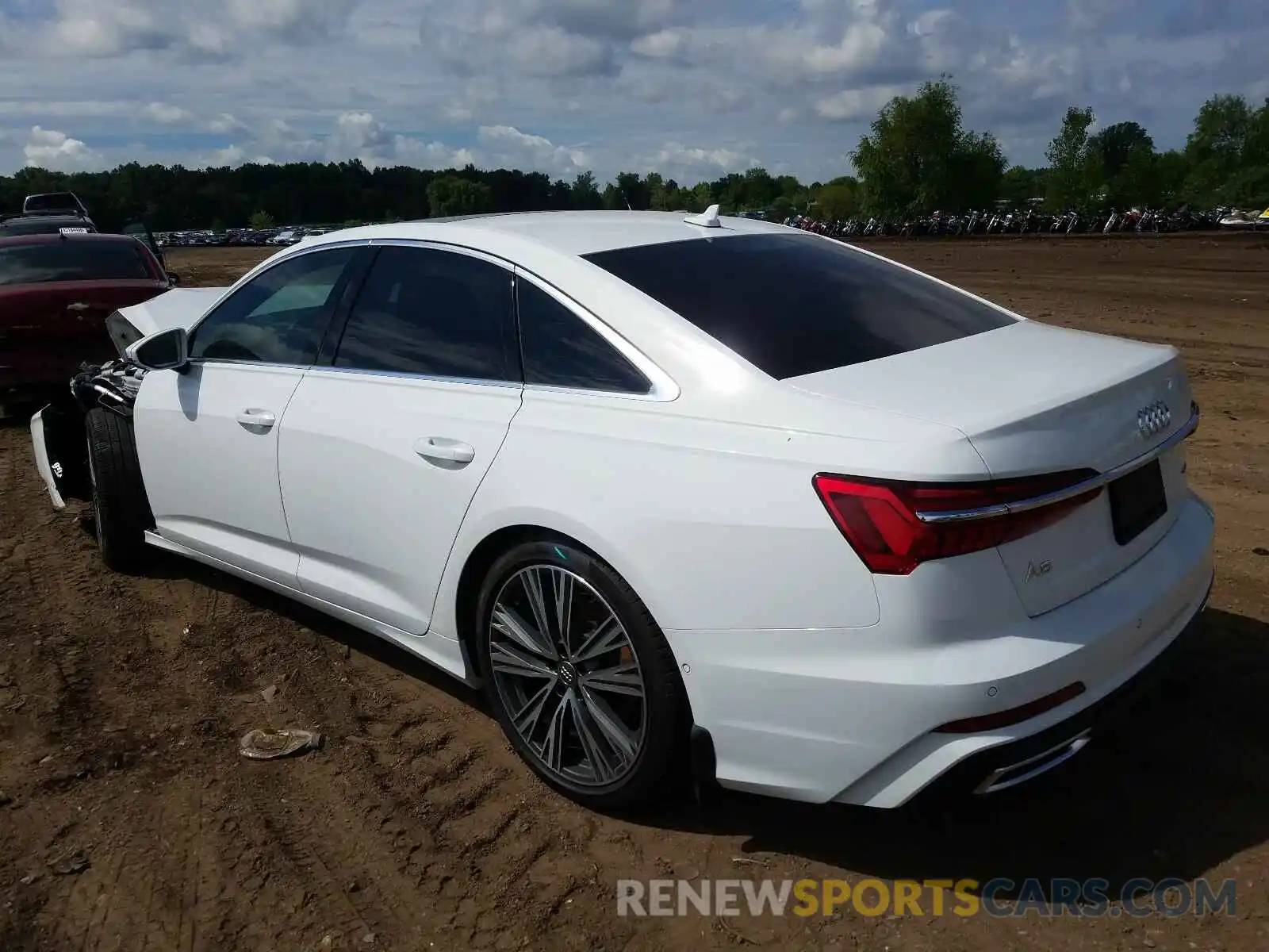 3 Photograph of a damaged car WAUL2AF27KN064836 AUDI A6 2019