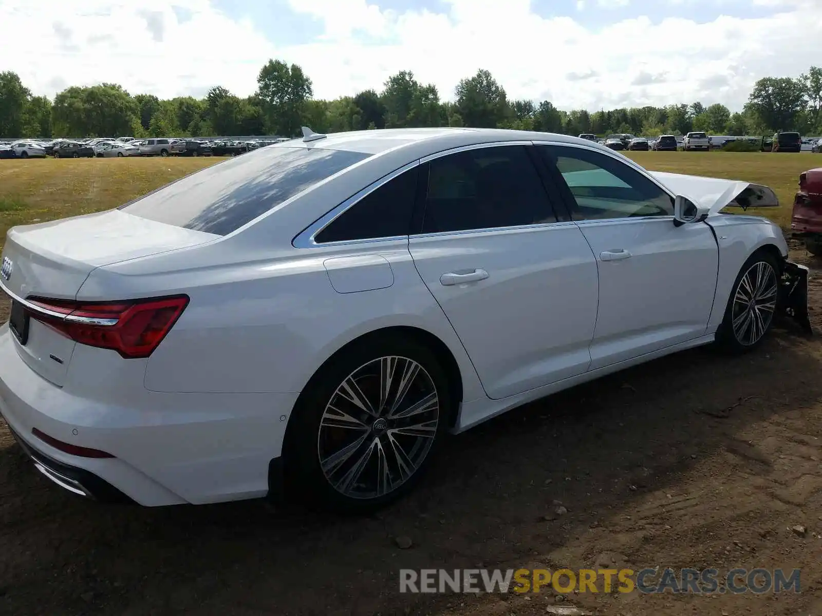 4 Photograph of a damaged car WAUL2AF27KN064836 AUDI A6 2019