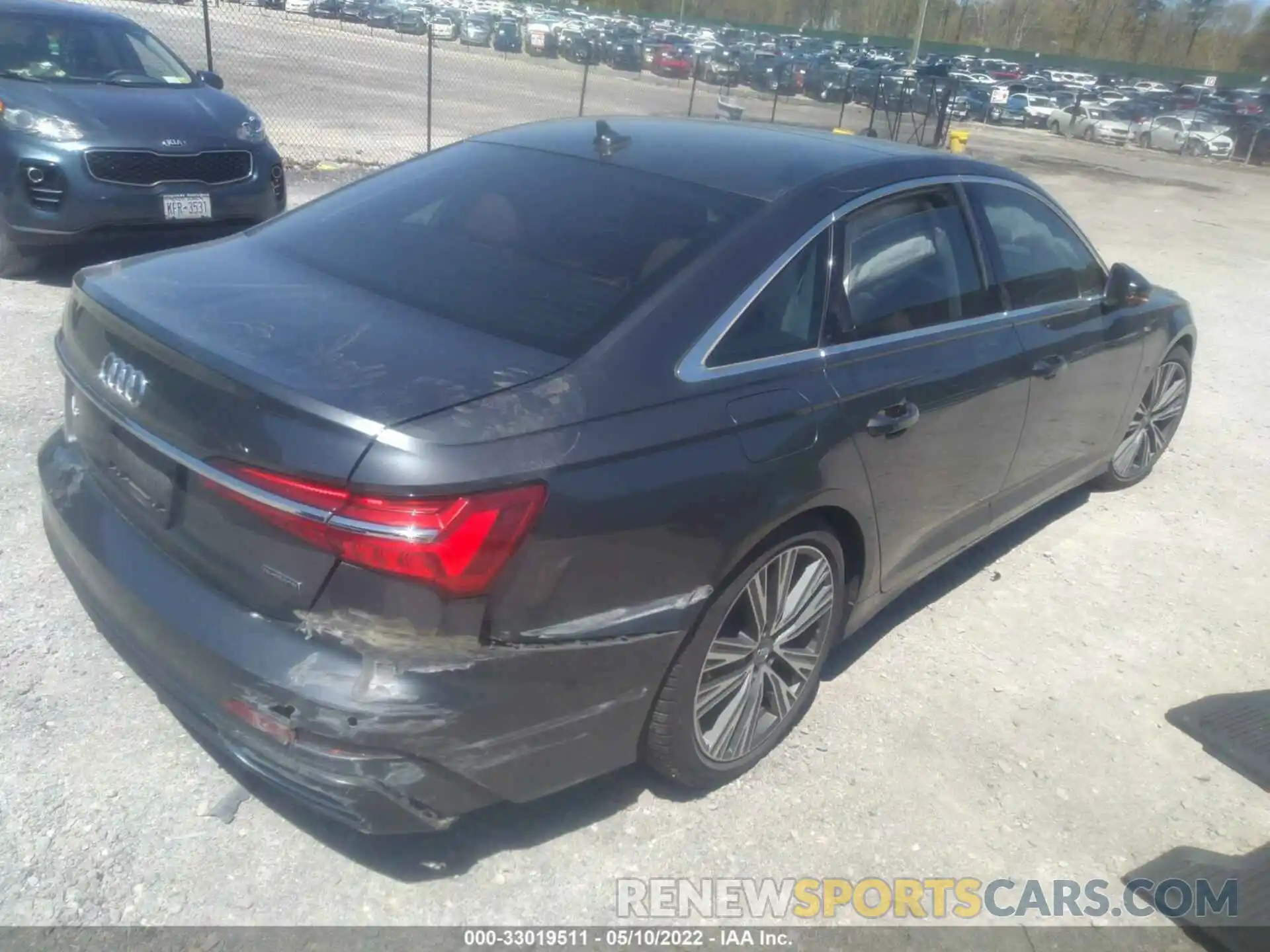 4 Photograph of a damaged car WAUL2AF27KN100069 AUDI A6 2019