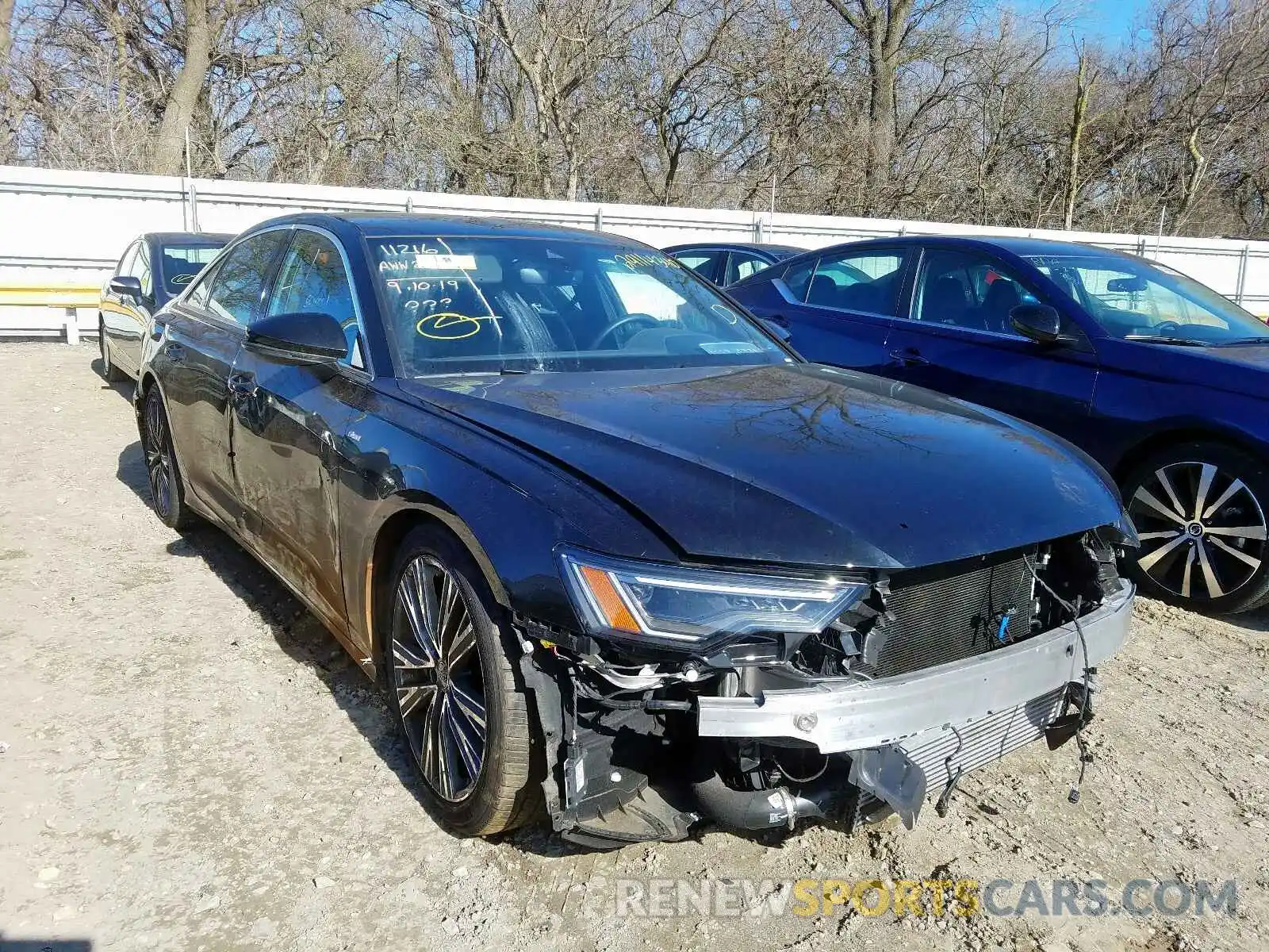 1 Photograph of a damaged car WAUL2AF28KN025365 AUDI A6 2019