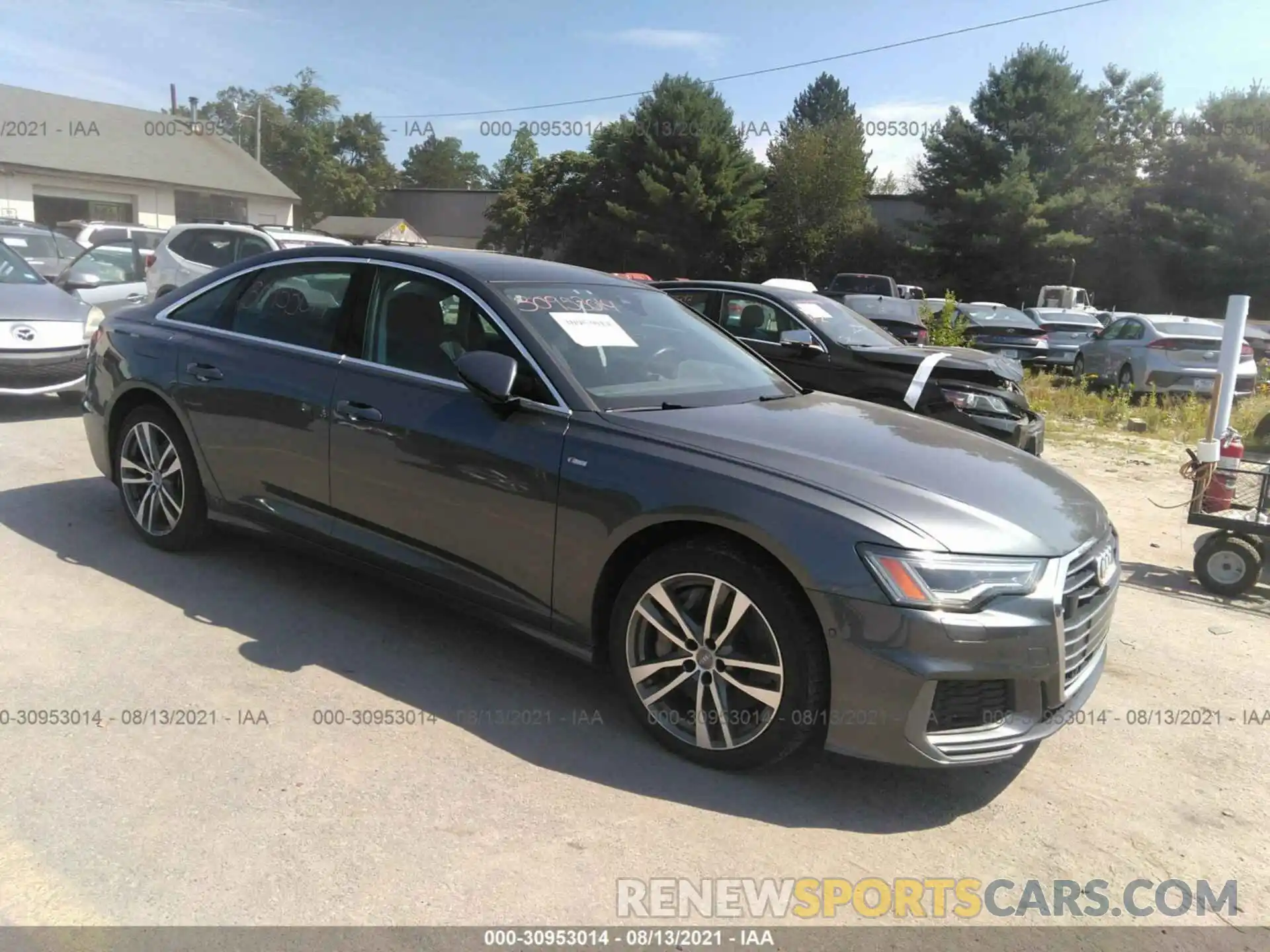 1 Photograph of a damaged car WAUL2AF28KN027648 AUDI A6 2019