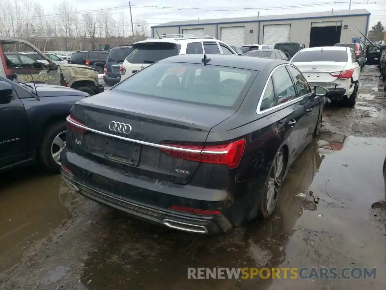 4 Фотография поврежденного автомобиля WAUL2AF28KN070001 AUDI A6 2019