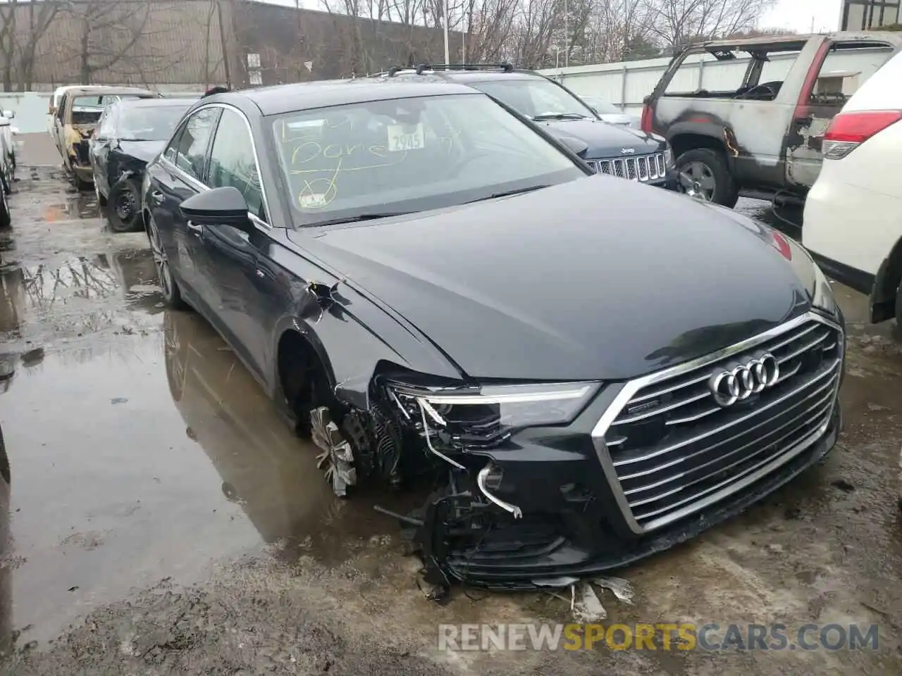 9 Photograph of a damaged car WAUL2AF28KN070001 AUDI A6 2019