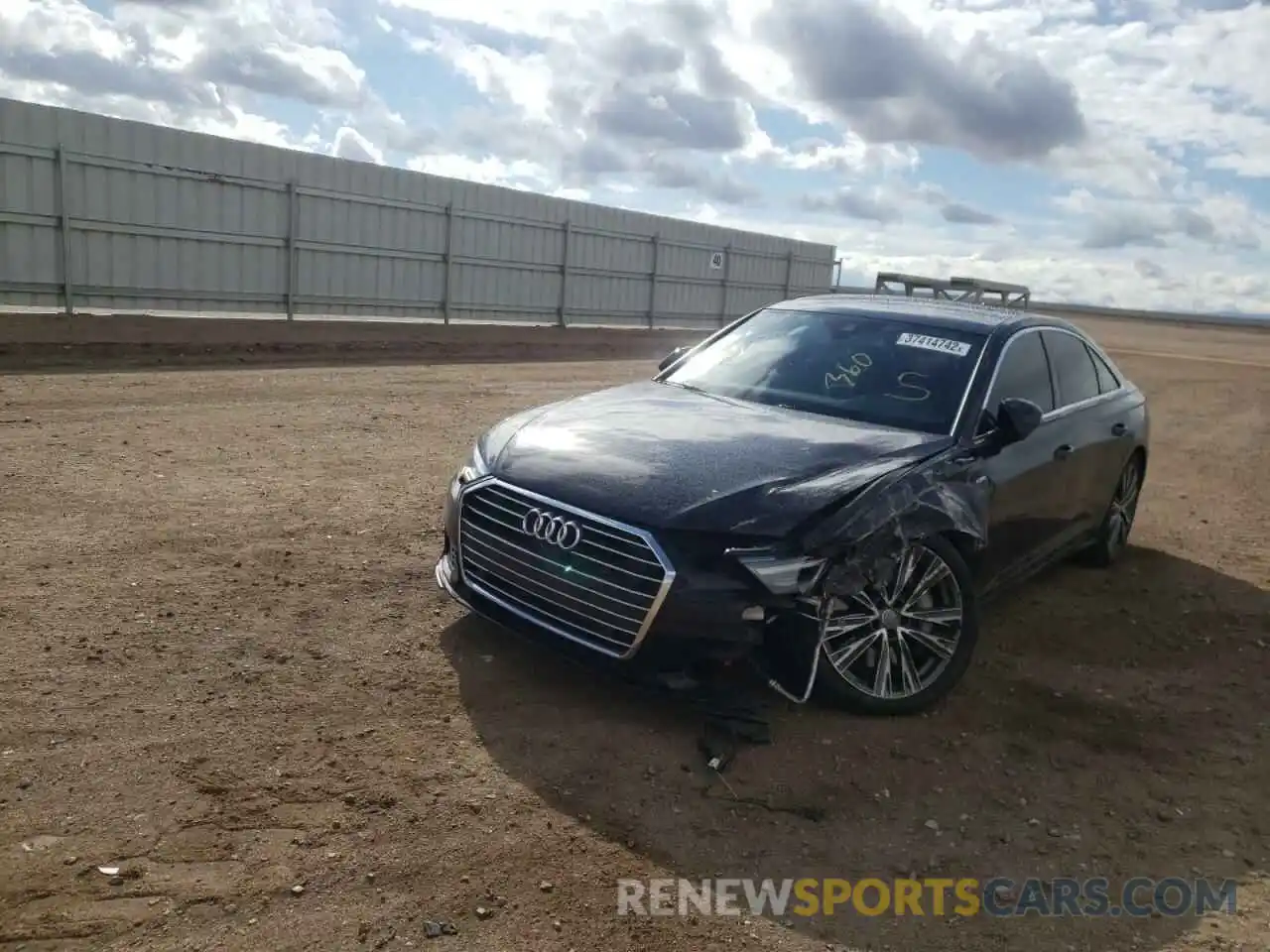 2 Photograph of a damaged car WAUL2AF28KN074839 AUDI A6 2019