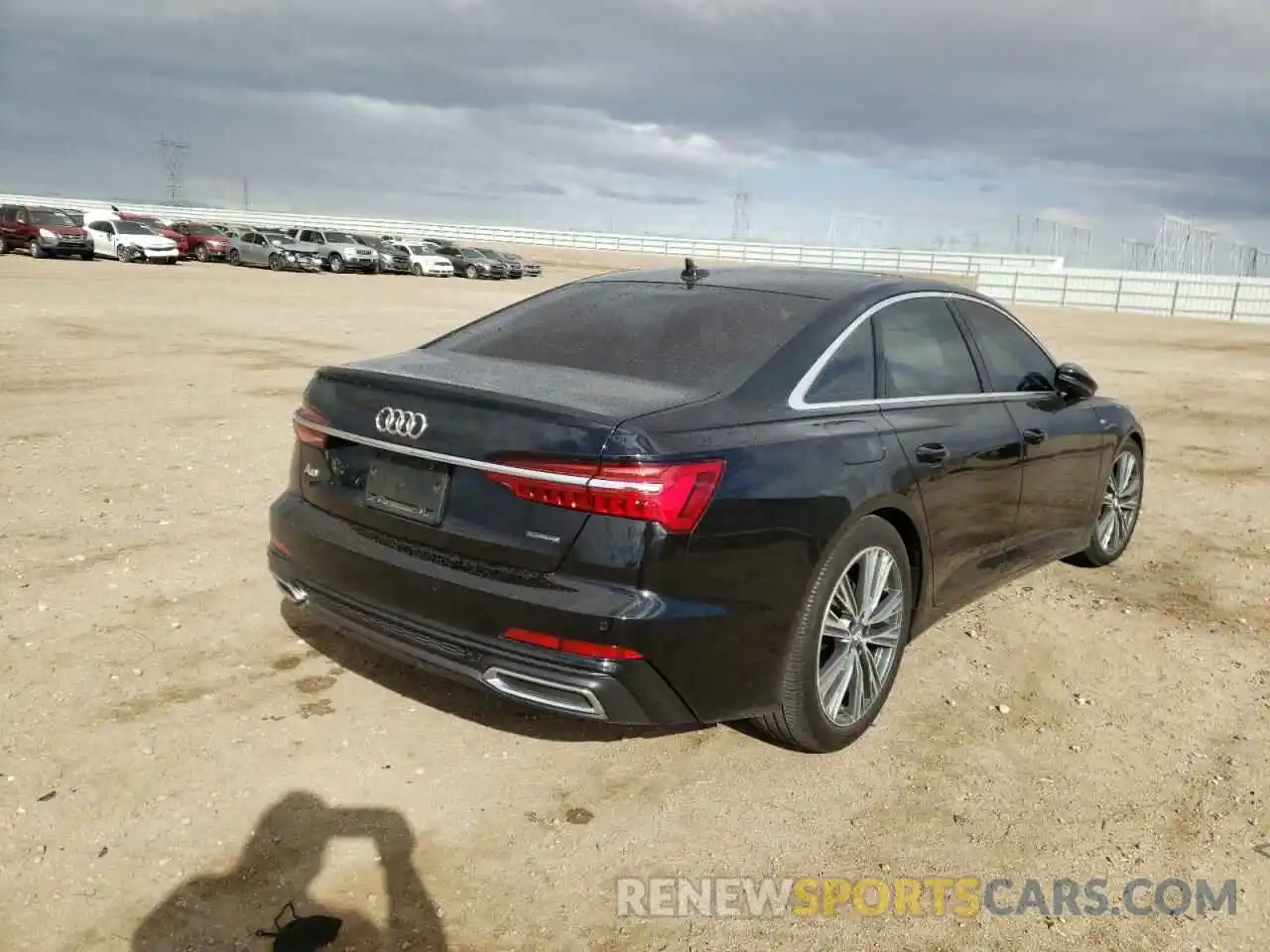 4 Photograph of a damaged car WAUL2AF28KN074839 AUDI A6 2019