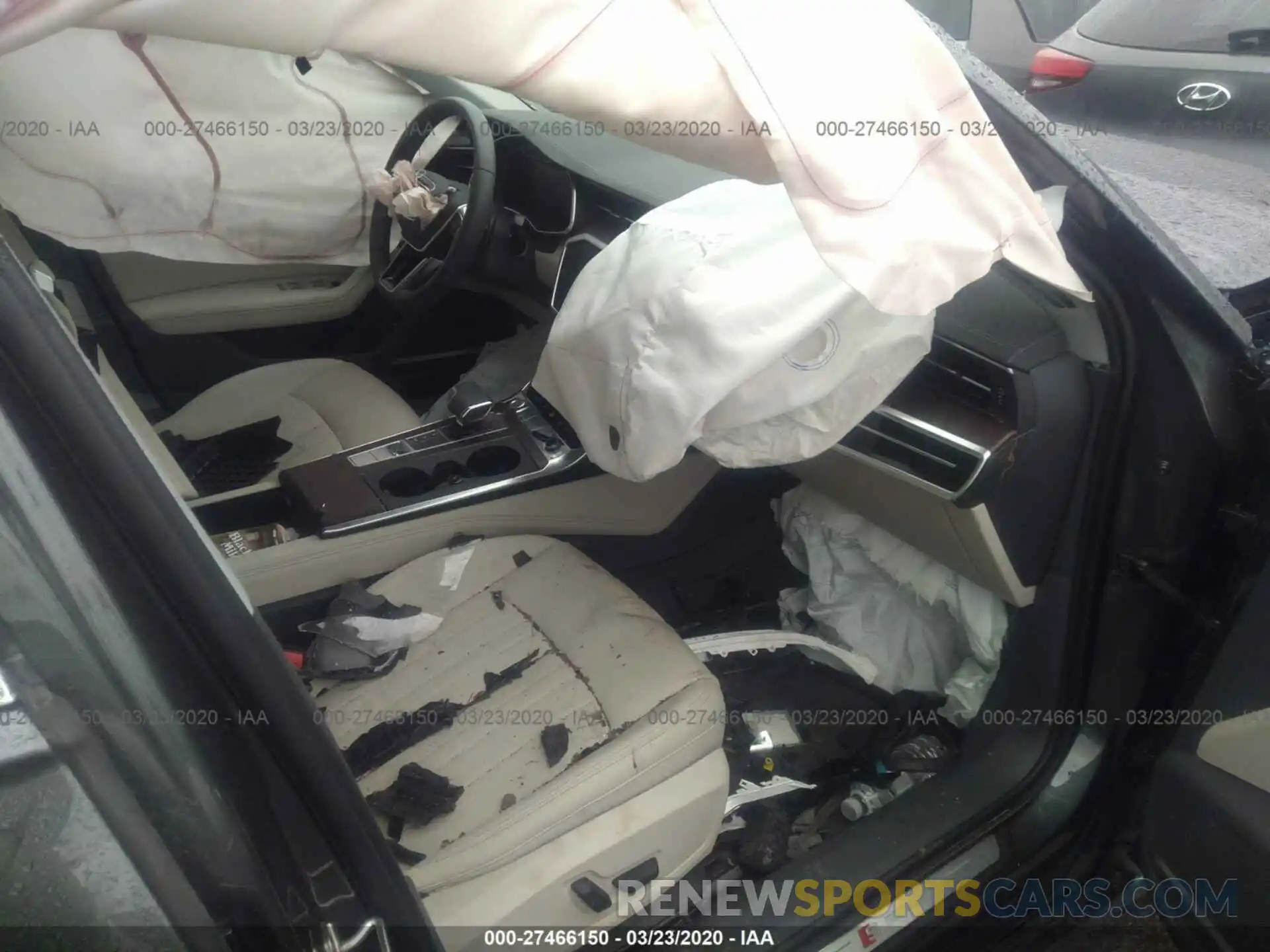 5 Photograph of a damaged car WAUL2AF28KN104986 AUDI A6 2019