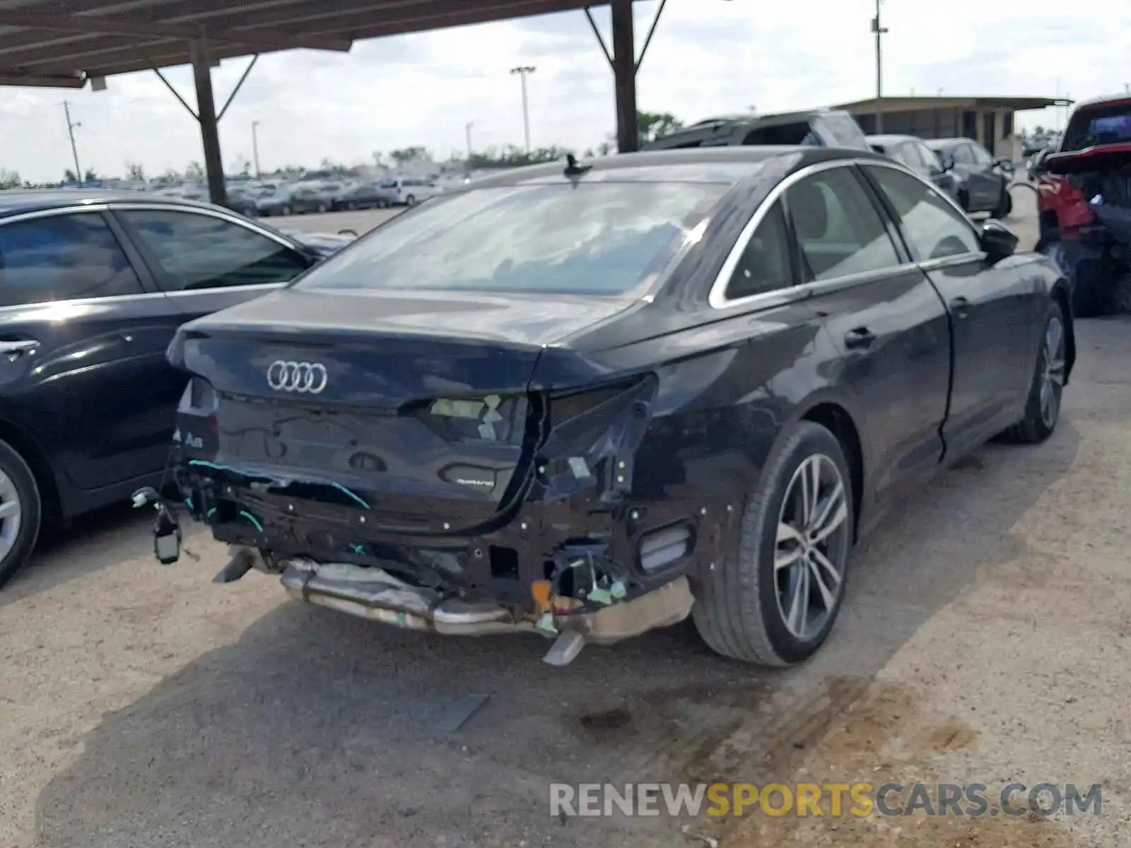 4 Photograph of a damaged car WAUL2AF29KN050467 AUDI A6 2019