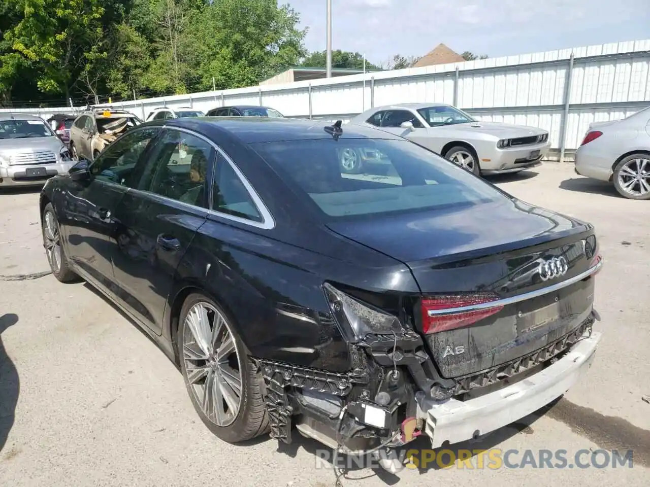 3 Фотография поврежденного автомобиля WAUL2AF29KN064370 AUDI A6 2019