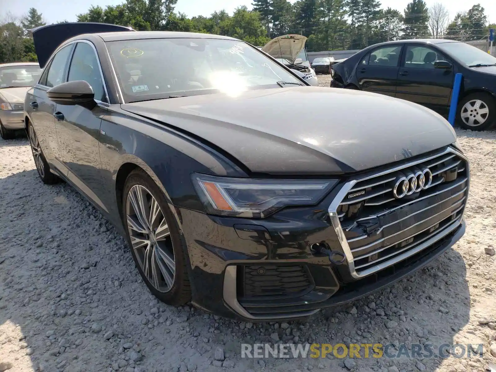 1 Photograph of a damaged car WAUL2AF2XKN016912 AUDI A6 2019