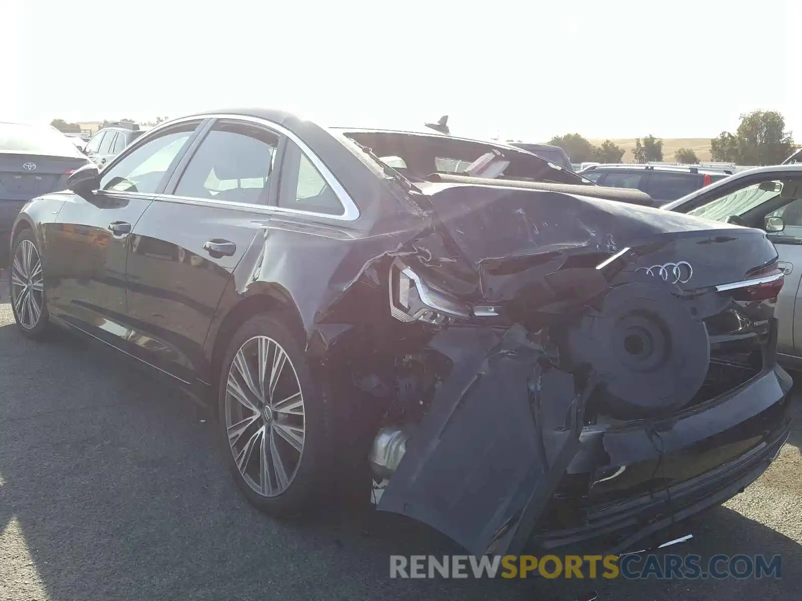 9 Photograph of a damaged car WAUL2AF2XKN044614 AUDI A6 2019