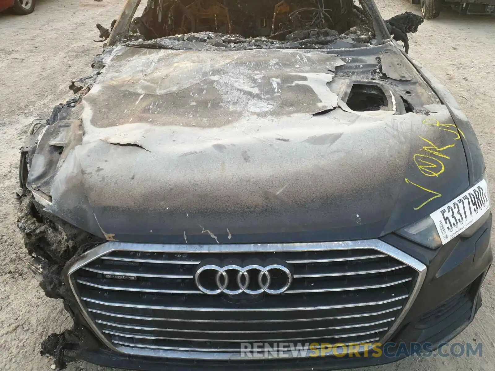 7 Photograph of a damaged car WAUL2AF2XKN058951 AUDI A6 2019