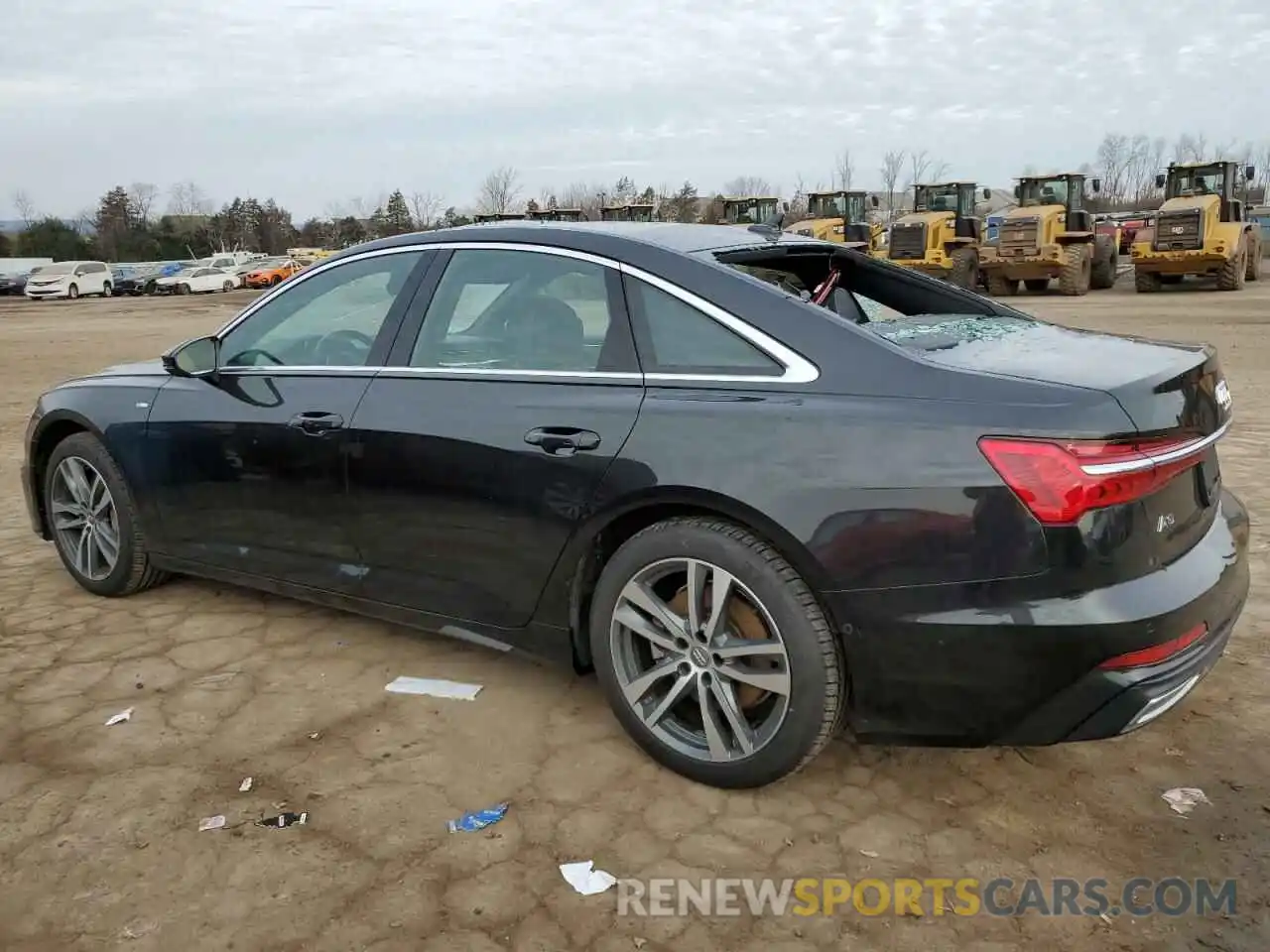 2 Photograph of a damaged car WAUL2AF2XKN060313 AUDI A6 2019