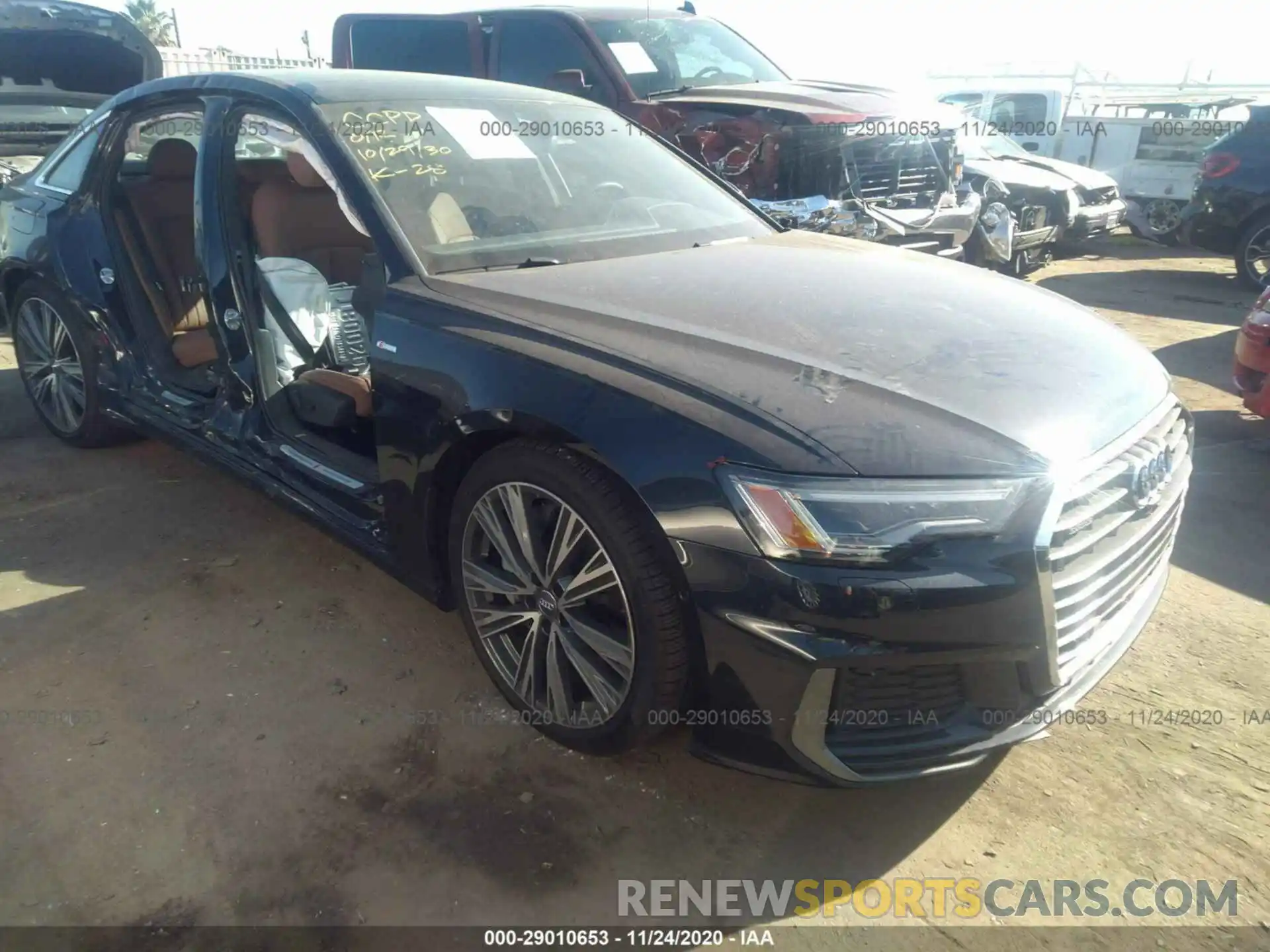 1 Photograph of a damaged car WAUL2AF2XKN071800 AUDI A6 2019