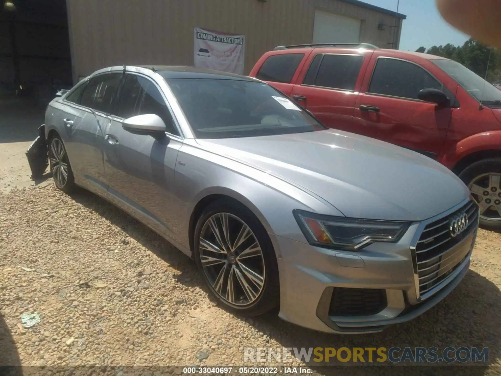 1 Photograph of a damaged car WAUL2AF2XKN080531 AUDI A6 2019