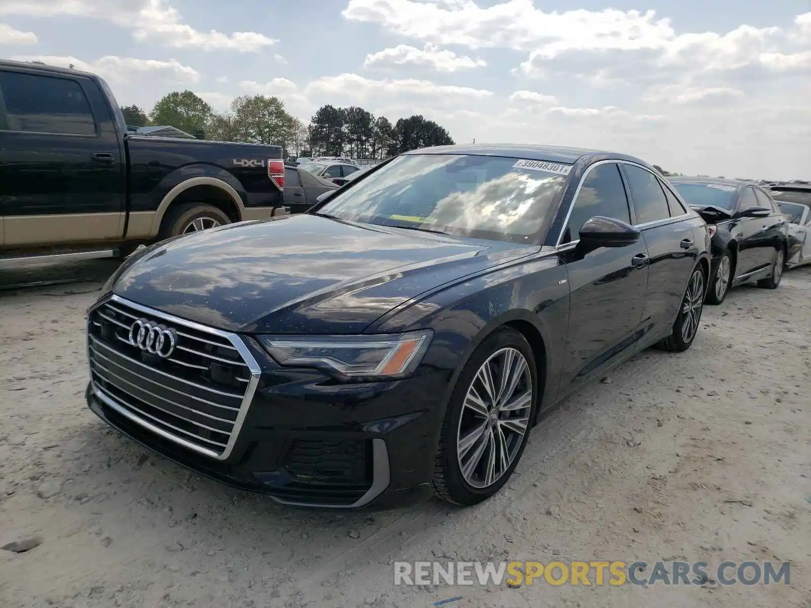 2 Photograph of a damaged car WAUL2AF2XKN084935 AUDI A6 2019