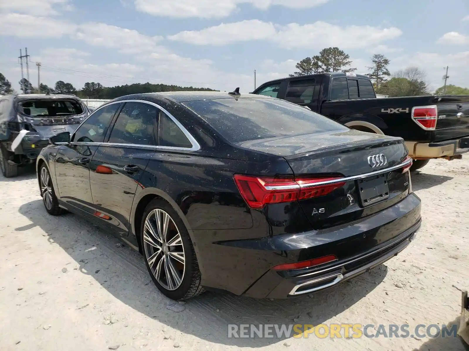 3 Photograph of a damaged car WAUL2AF2XKN084935 AUDI A6 2019