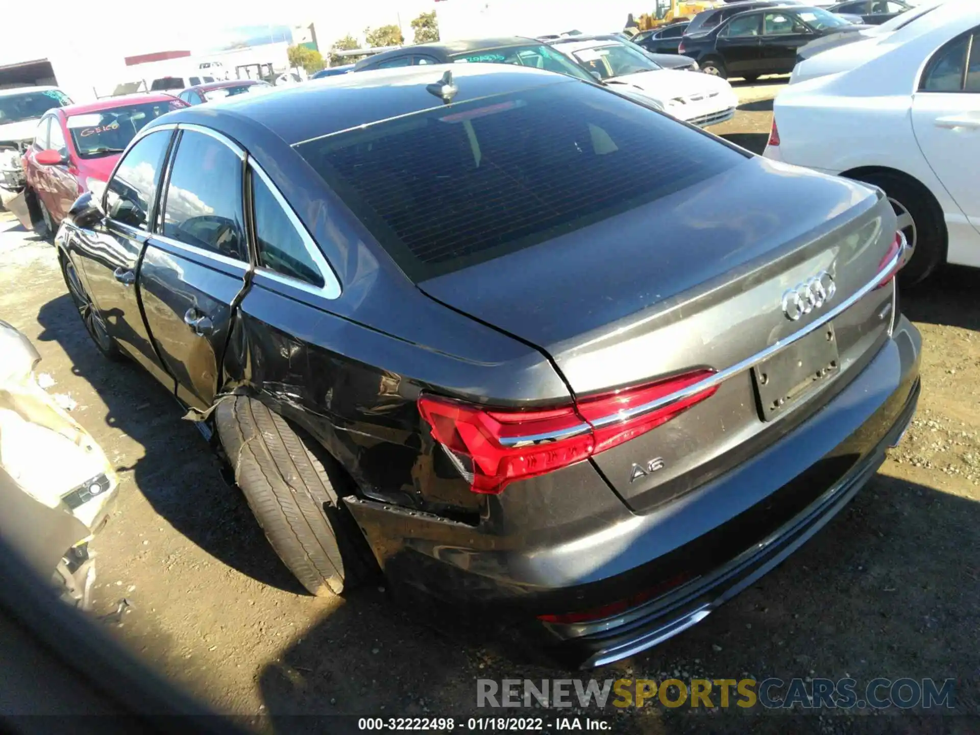 3 Photograph of a damaged car WAUL2BF20KN054722 AUDI A6 2019