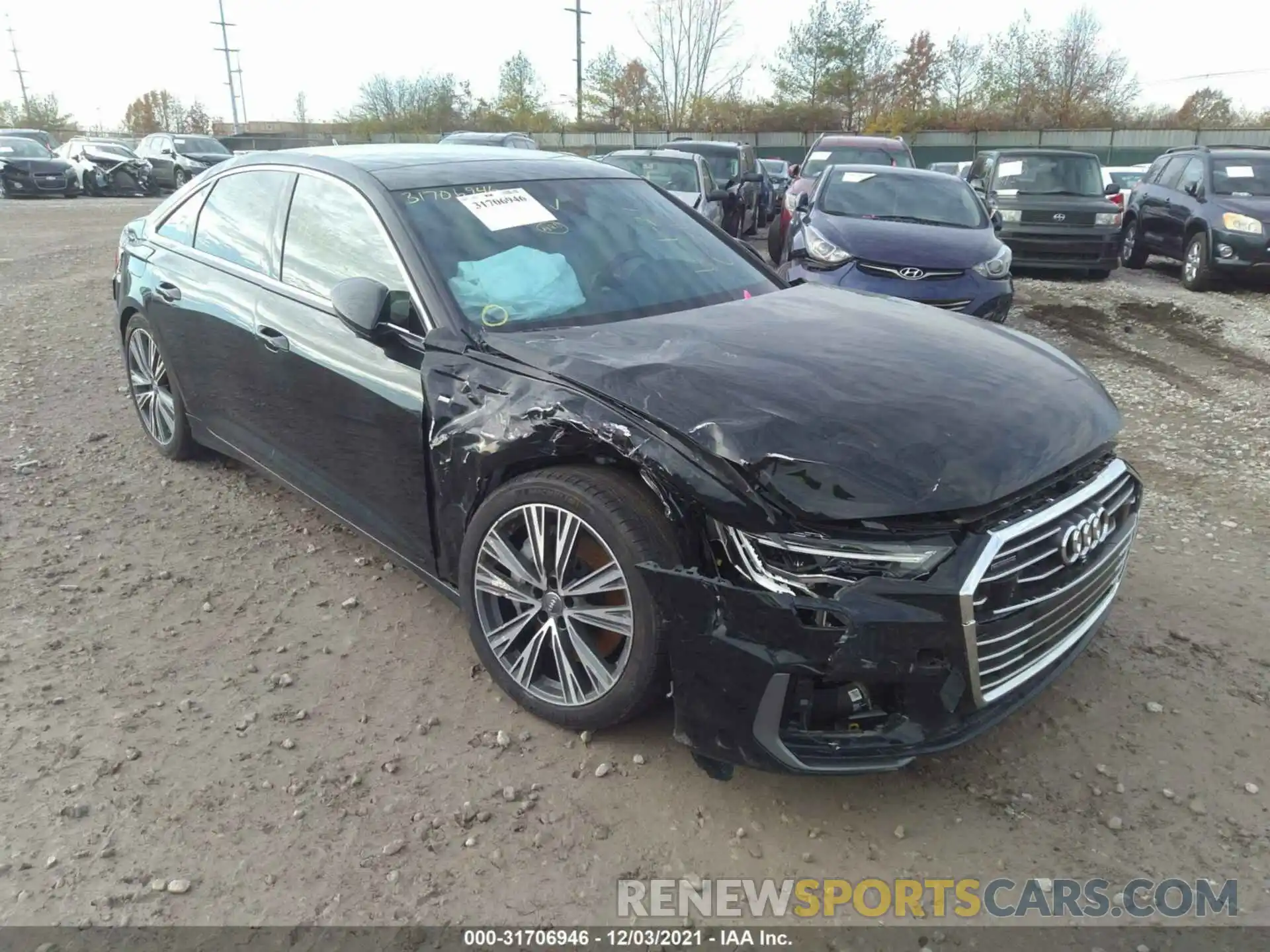 1 Photograph of a damaged car WAUL2BF23KN091036 AUDI A6 2019