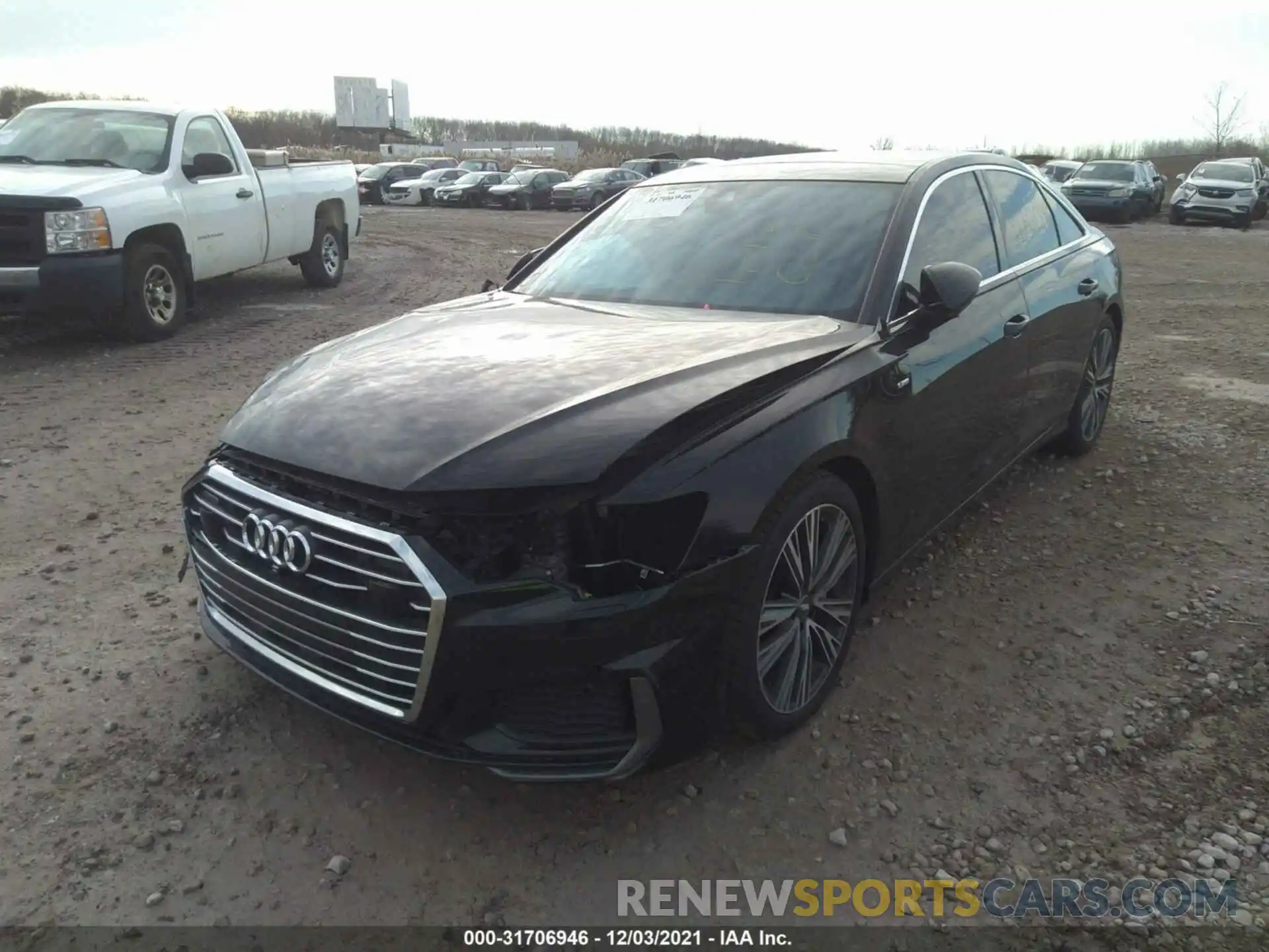 2 Photograph of a damaged car WAUL2BF23KN091036 AUDI A6 2019