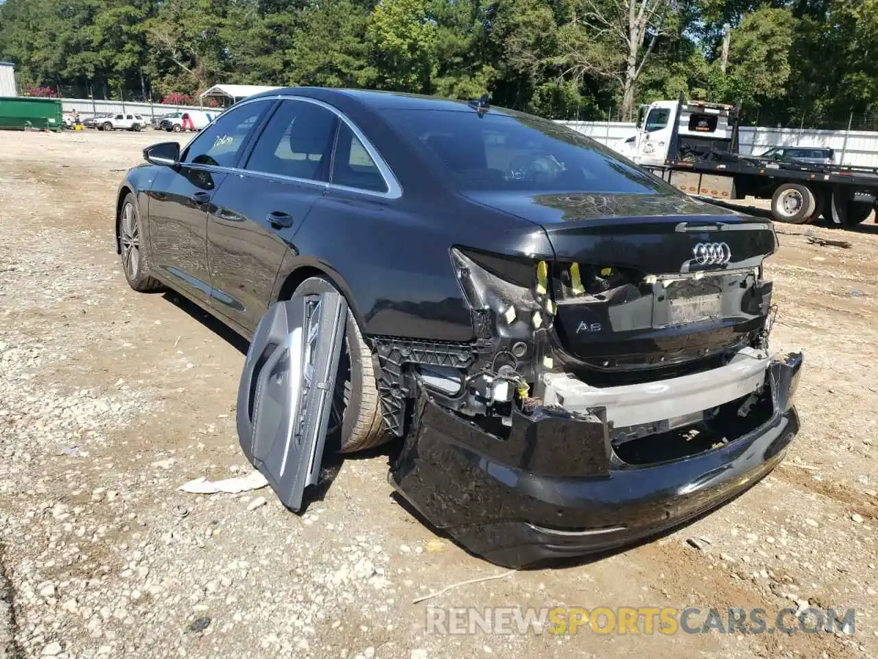 3 Photograph of a damaged car WAUL2BF26KN047158 AUDI A6 2019