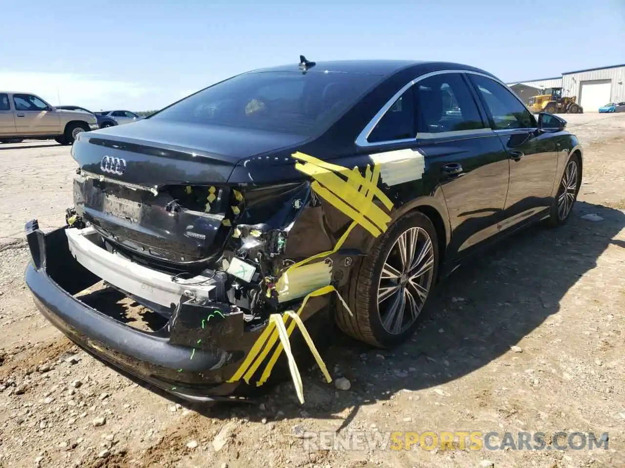 4 Photograph of a damaged car WAUL2BF26KN047158 AUDI A6 2019