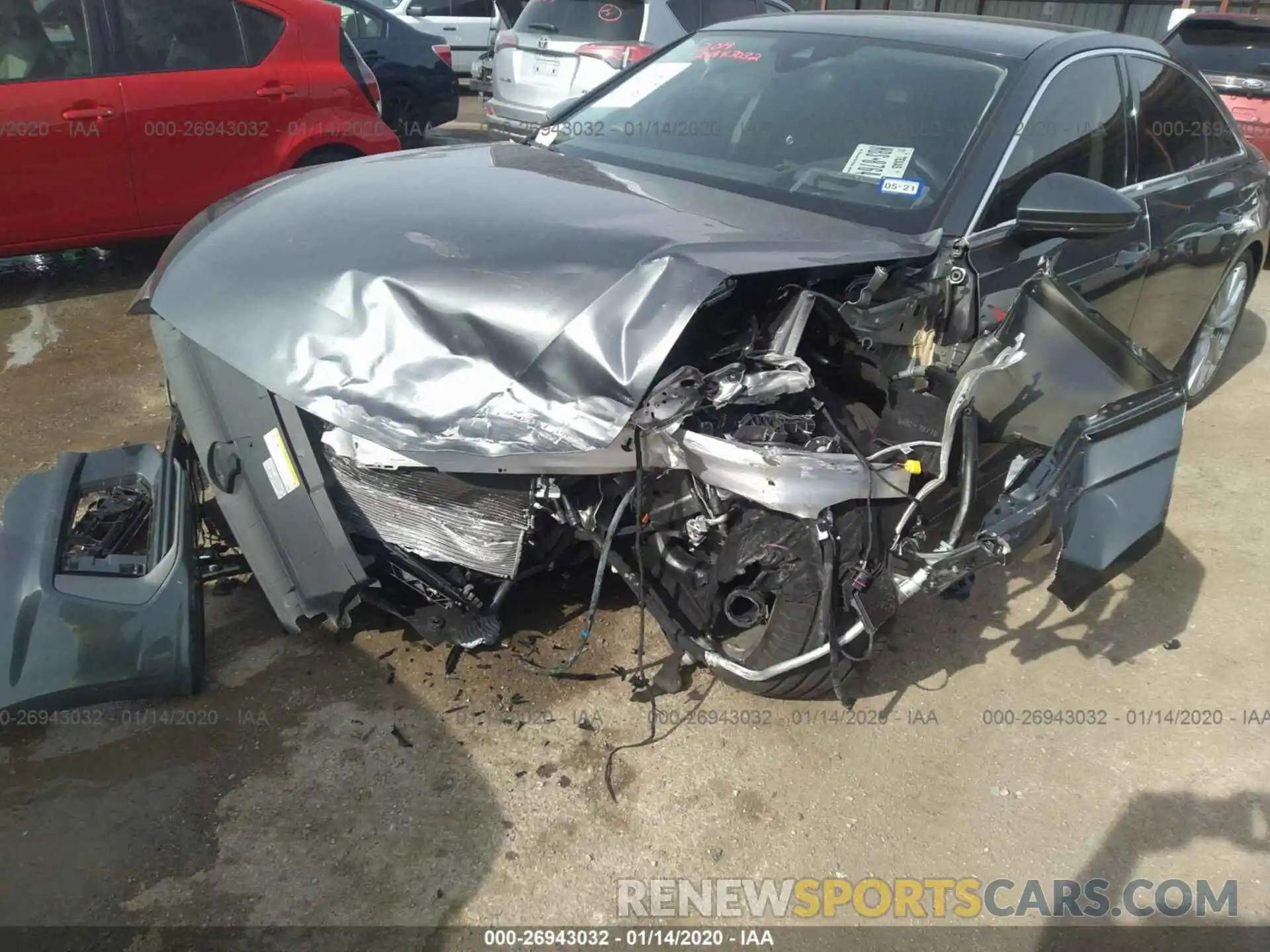 6 Photograph of a damaged car WAUM2AF21KN041802 AUDI A6 2019