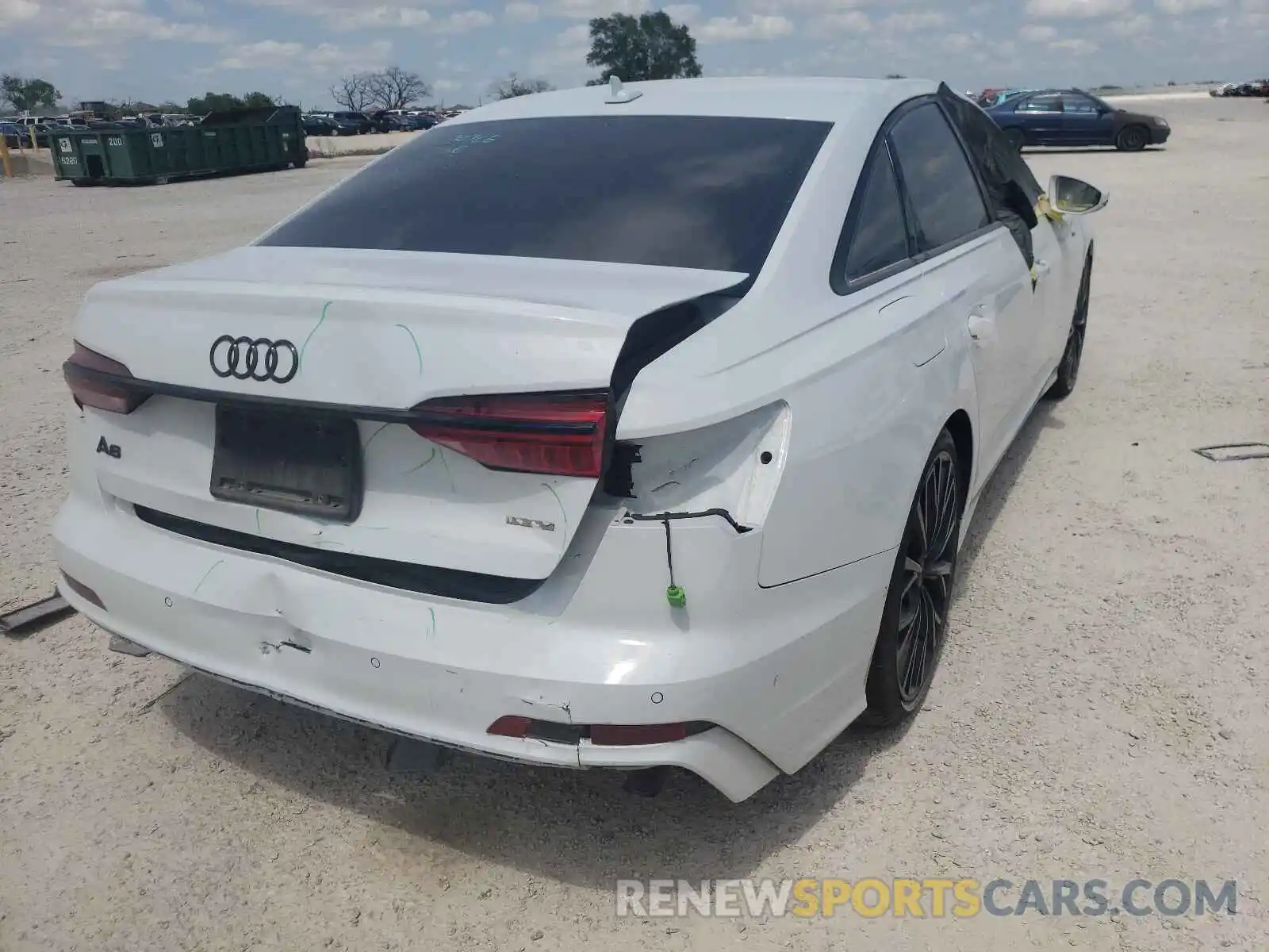 4 Photograph of a damaged car WAUM2AF21KN053187 AUDI A6 2019