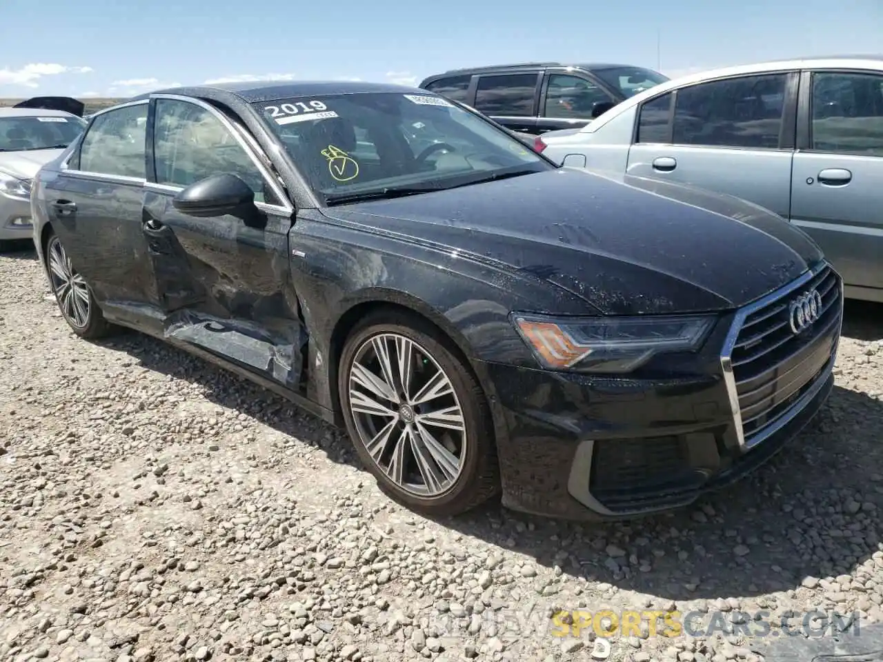 1 Photograph of a damaged car WAUM2AF21KN099845 AUDI A6 2019