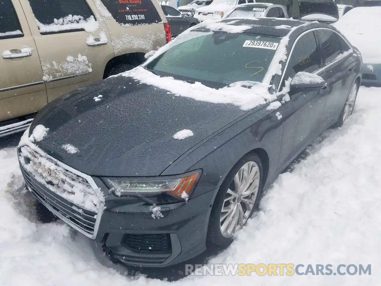 2 Photograph of a damaged car WAUM2AF22KN026340 AUDI A6 2019