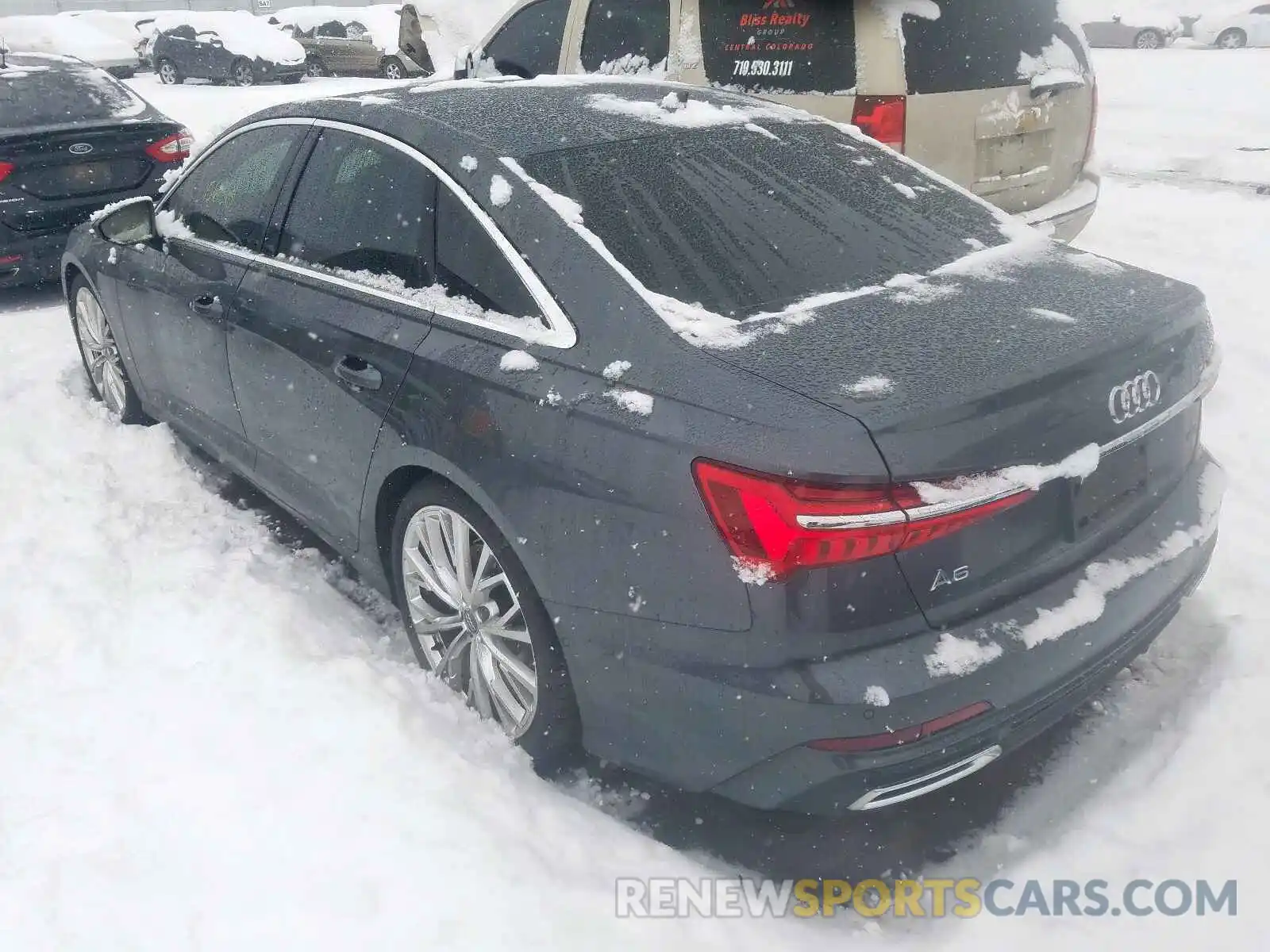 3 Photograph of a damaged car WAUM2AF22KN026340 AUDI A6 2019