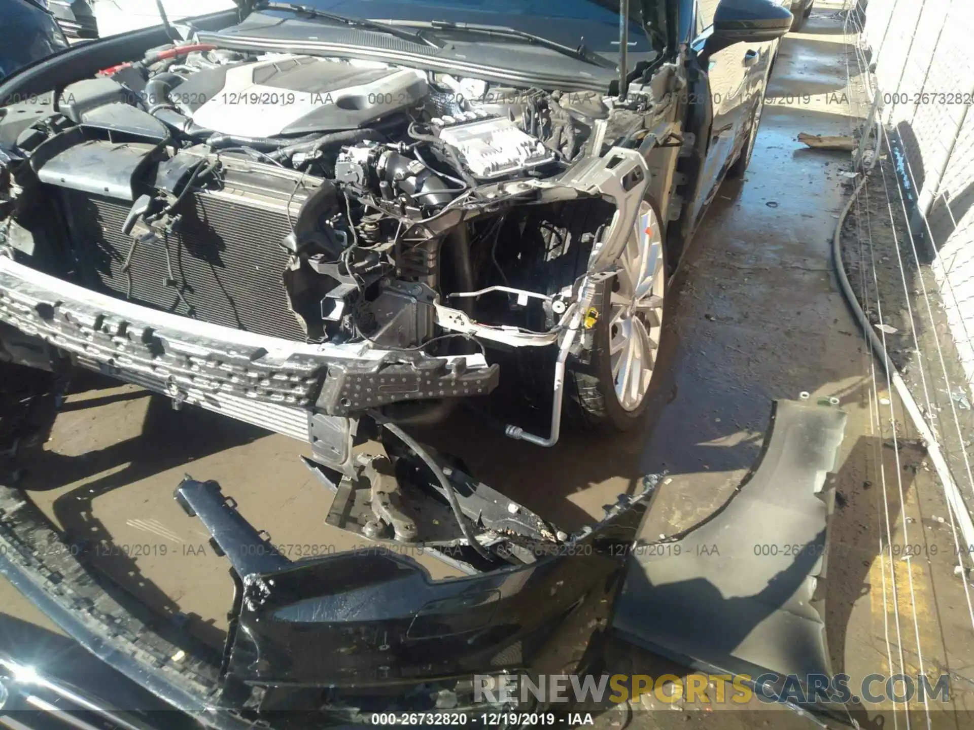 6 Photograph of a damaged car WAUM2AF22KN029870 AUDI A6 2019