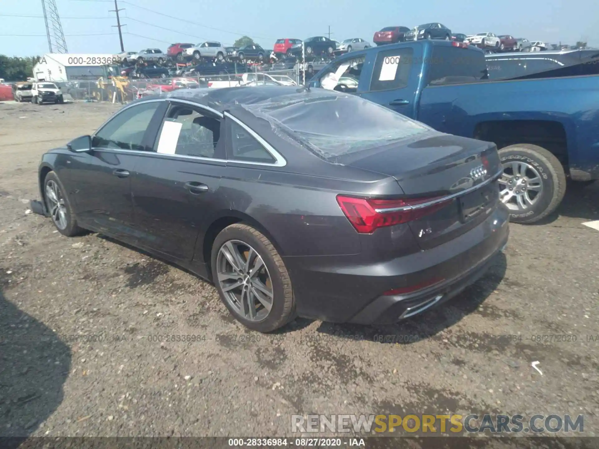 3 Photograph of a damaged car WAUM2AF22KN031411 AUDI A6 2019