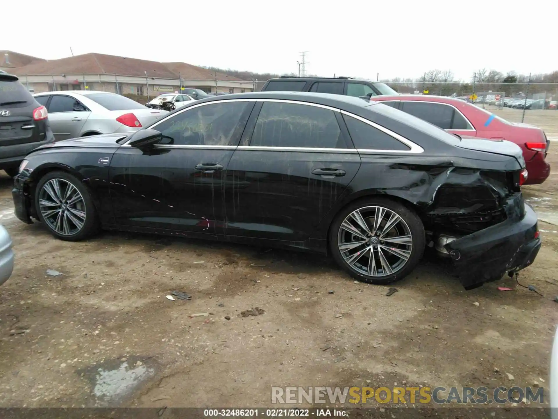 6 Photograph of a damaged car WAUM2AF22KN100338 AUDI A6 2019