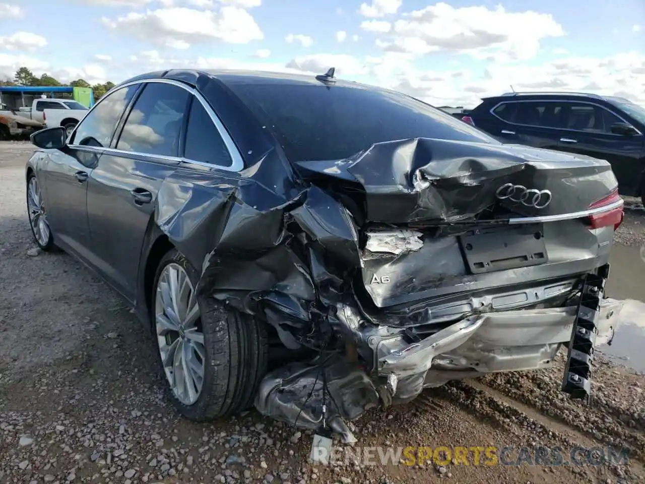 3 Photograph of a damaged car WAUM2AF23KN017789 AUDI A6 2019