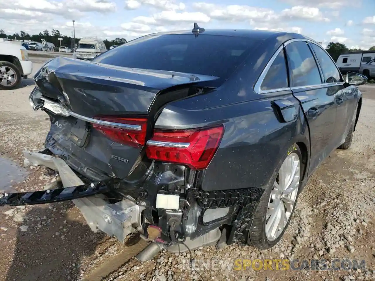 4 Photograph of a damaged car WAUM2AF23KN017789 AUDI A6 2019