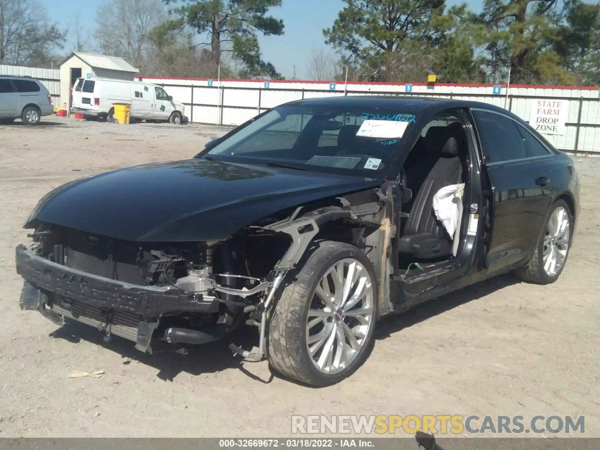 2 Photograph of a damaged car WAUM2AF23KN047293 AUDI A6 2019