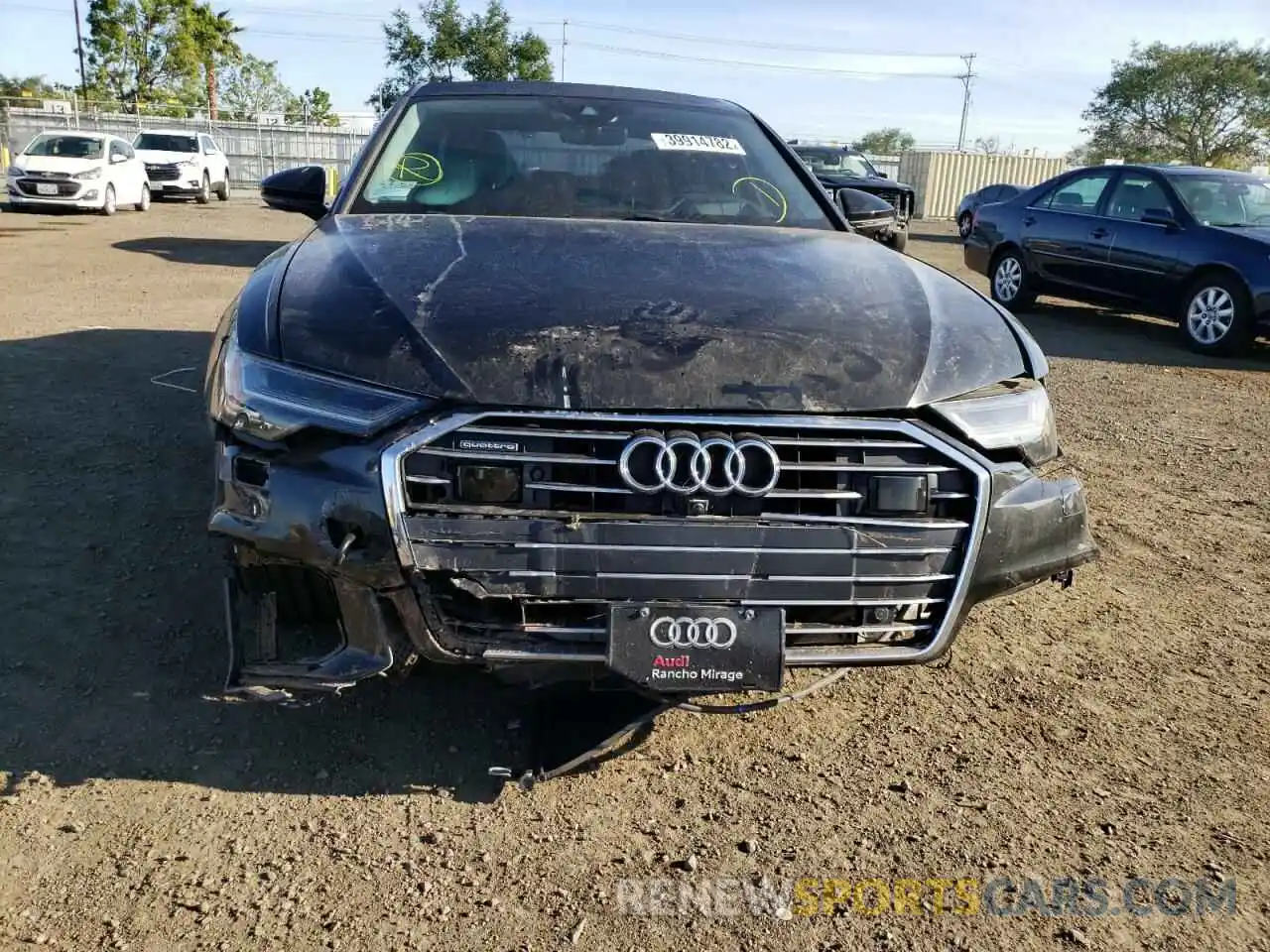 9 Фотография поврежденного автомобиля WAUM2AF23KN052414 AUDI A6 2019