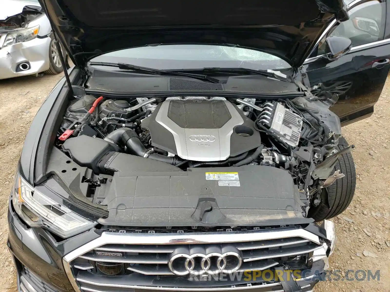 7 Фотография поврежденного автомобиля WAUM2AF23KN091455 AUDI A6 2019