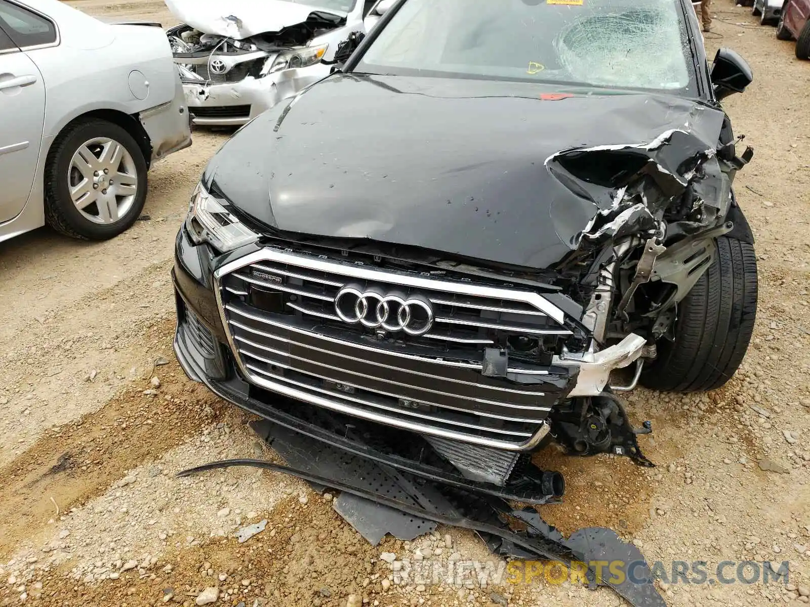 9 Photograph of a damaged car WAUM2AF23KN091455 AUDI A6 2019