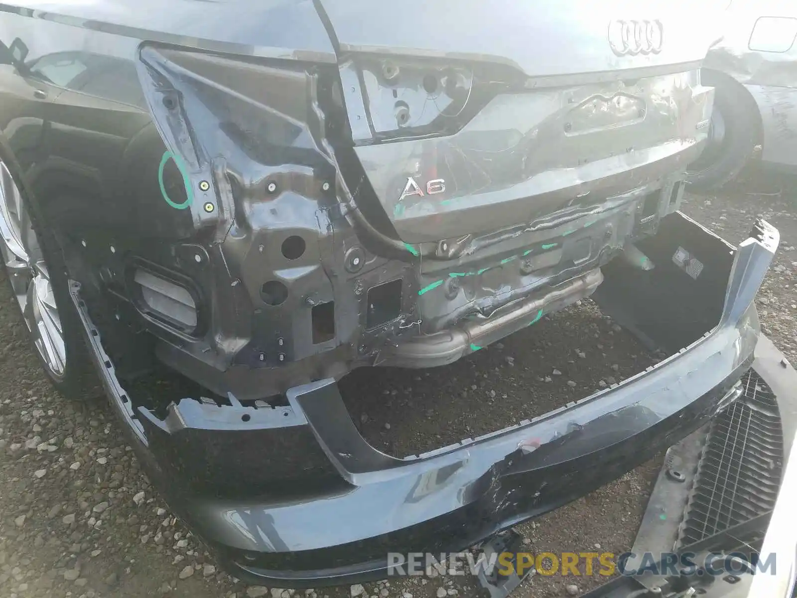 9 Photograph of a damaged car WAUM2AF24KN032687 AUDI A6 2019