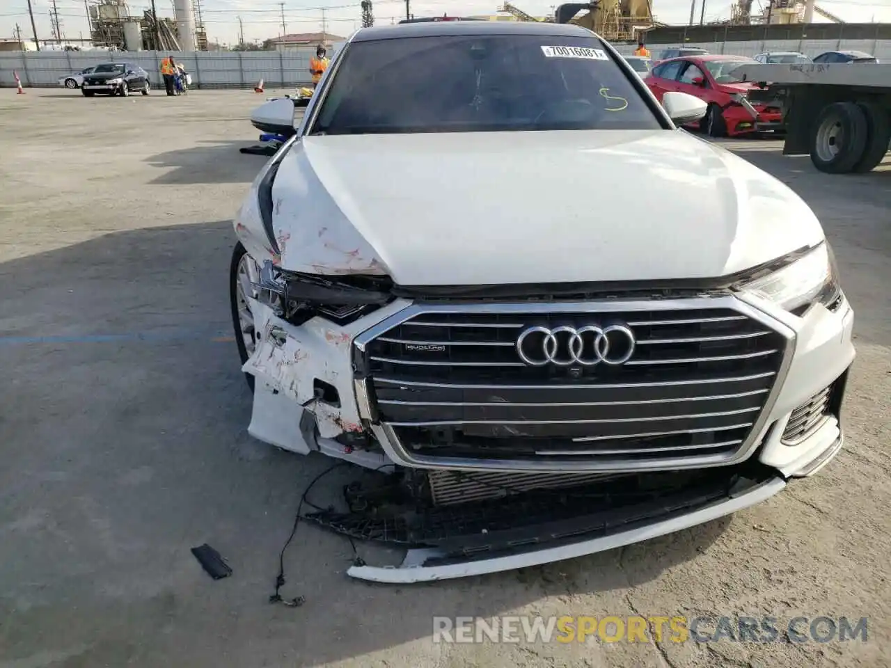 9 Photograph of a damaged car WAUM2AF24KN032737 AUDI A6 2019