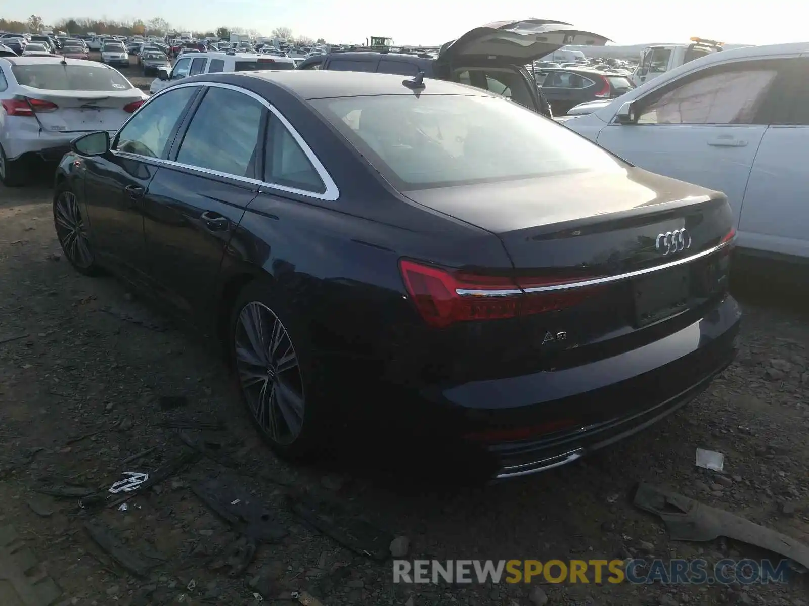 3 Photograph of a damaged car WAUM2AF24KN049716 AUDI A6 2019