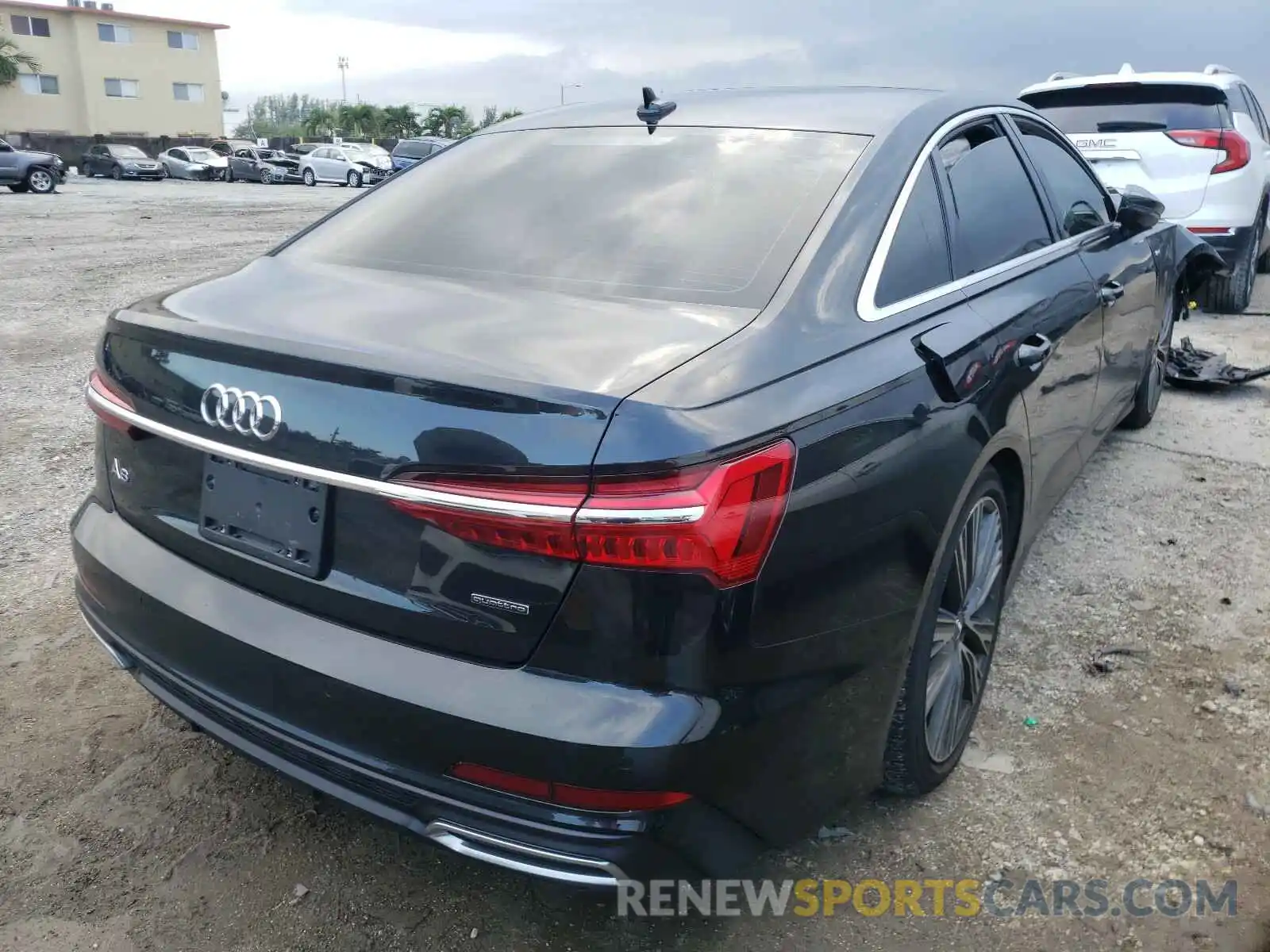 4 Фотография поврежденного автомобиля WAUM2AF25KN060174 AUDI A6 2019