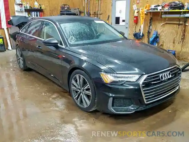 1 Фотография поврежденного автомобиля WAUM2AF25KN073555 AUDI A6 2019