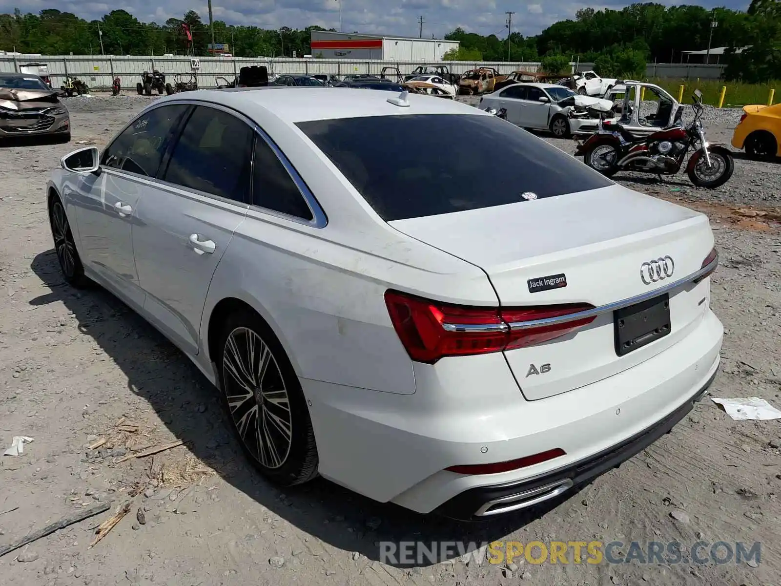 3 Фотография поврежденного автомобиля WAUM2AF25KN075094 AUDI A6 2019