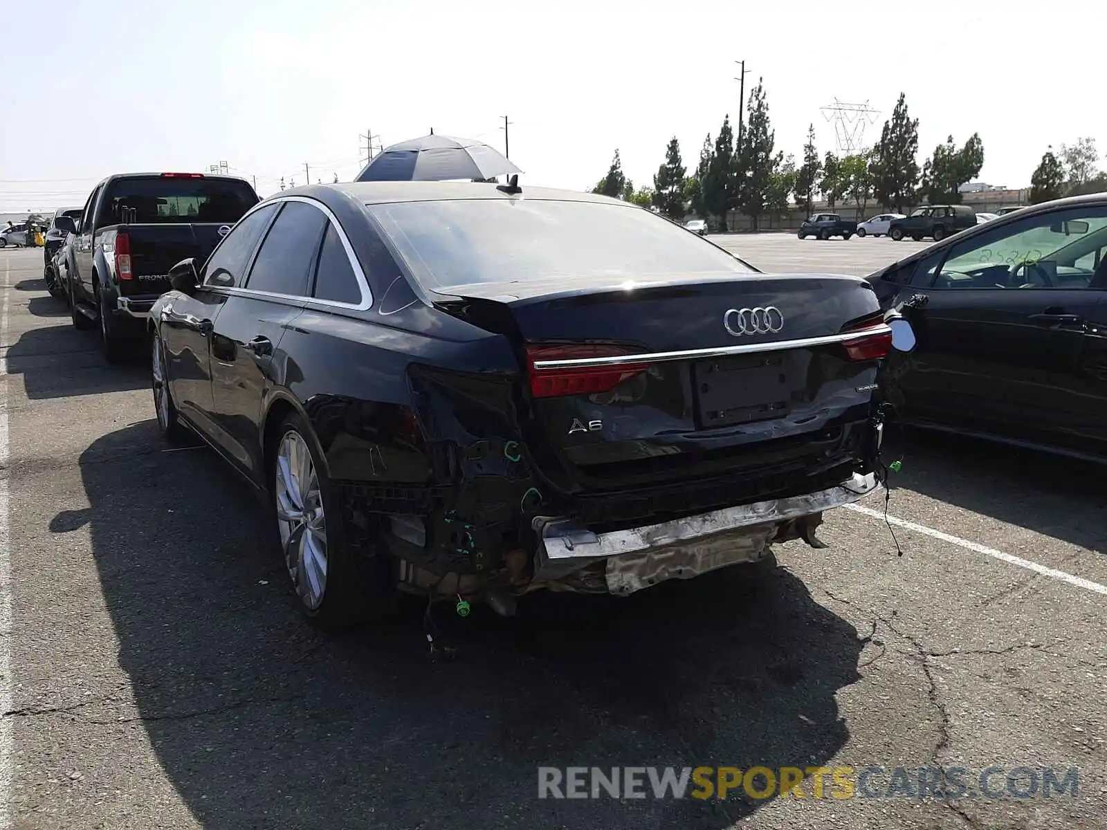 3 Photograph of a damaged car WAUM2AF26KN031881 AUDI A6 2019