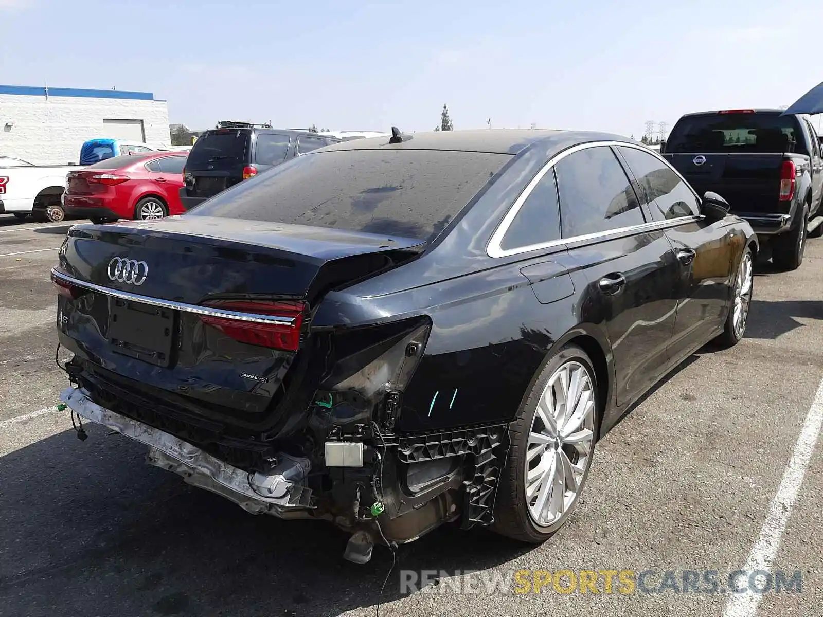 4 Photograph of a damaged car WAUM2AF26KN031881 AUDI A6 2019